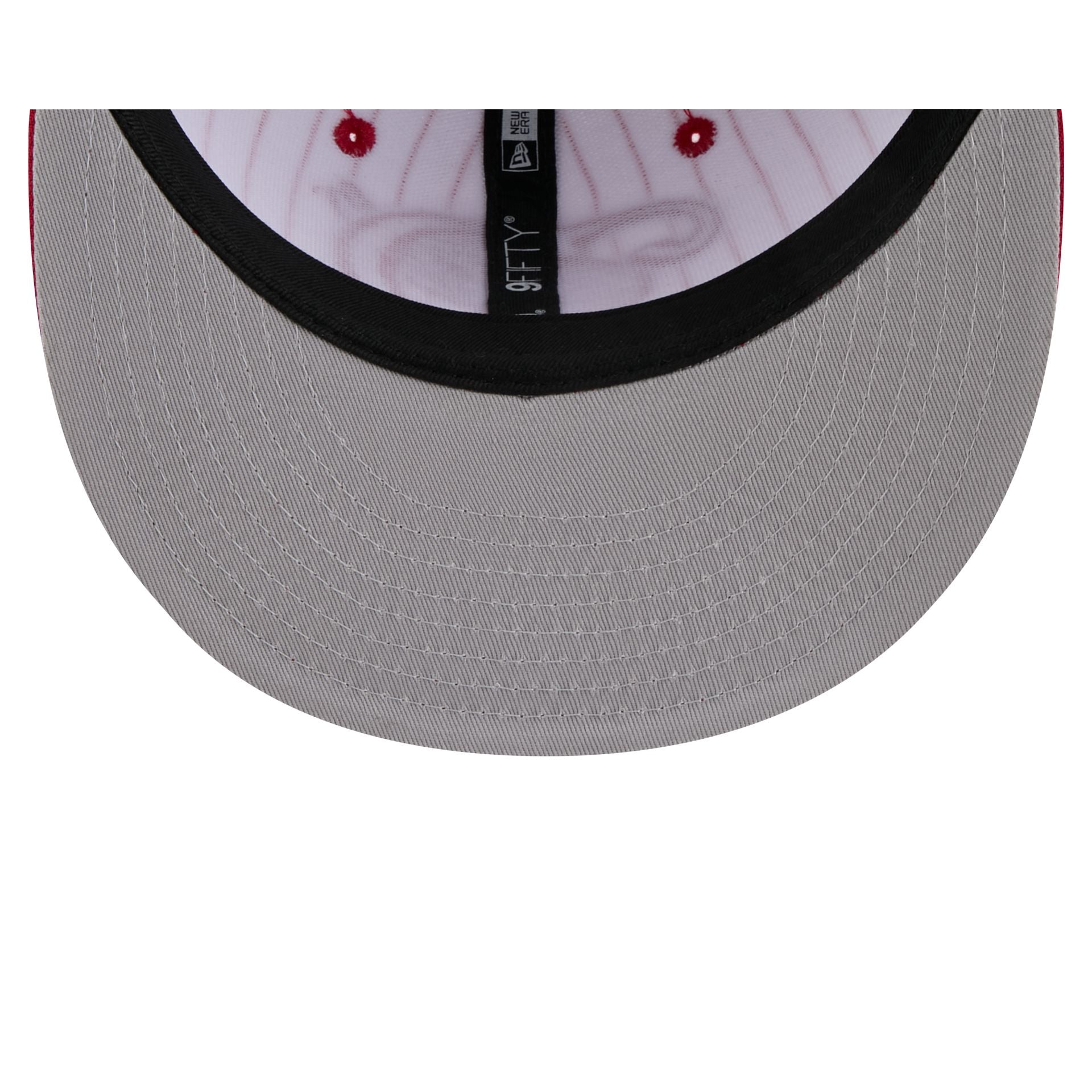 Detroit Red Wings Deceptor Pinstripe 9FIFTY Snapback Hat - Image 7