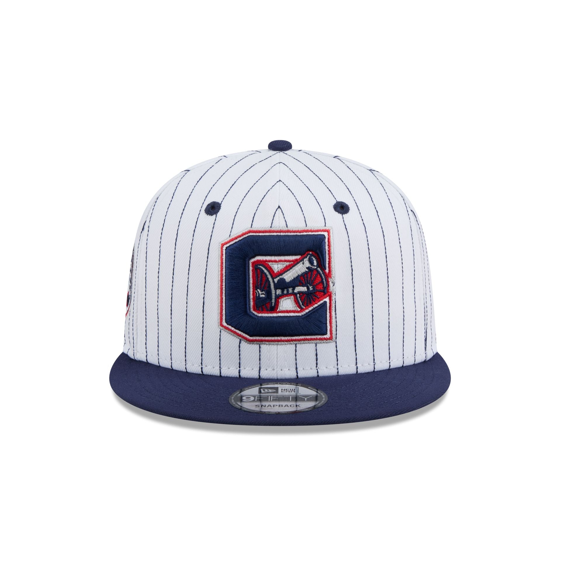 Columbus Blue Jackets Deceptor Pinstripe 9FIFTY Snapback Hat - Image 2
