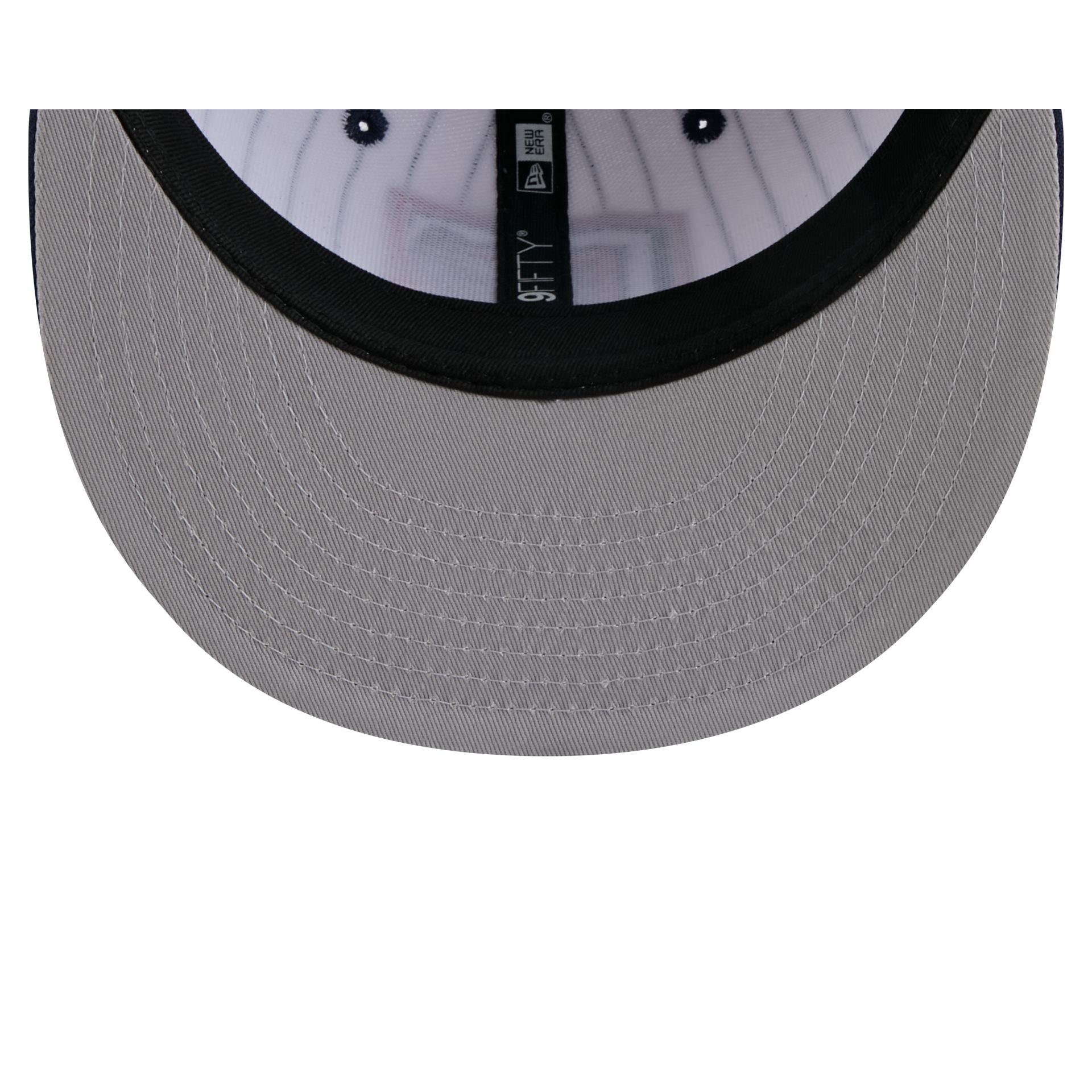 Columbus Blue Jackets Deceptor Pinstripe 9FIFTY Snapback Hat - Image 7