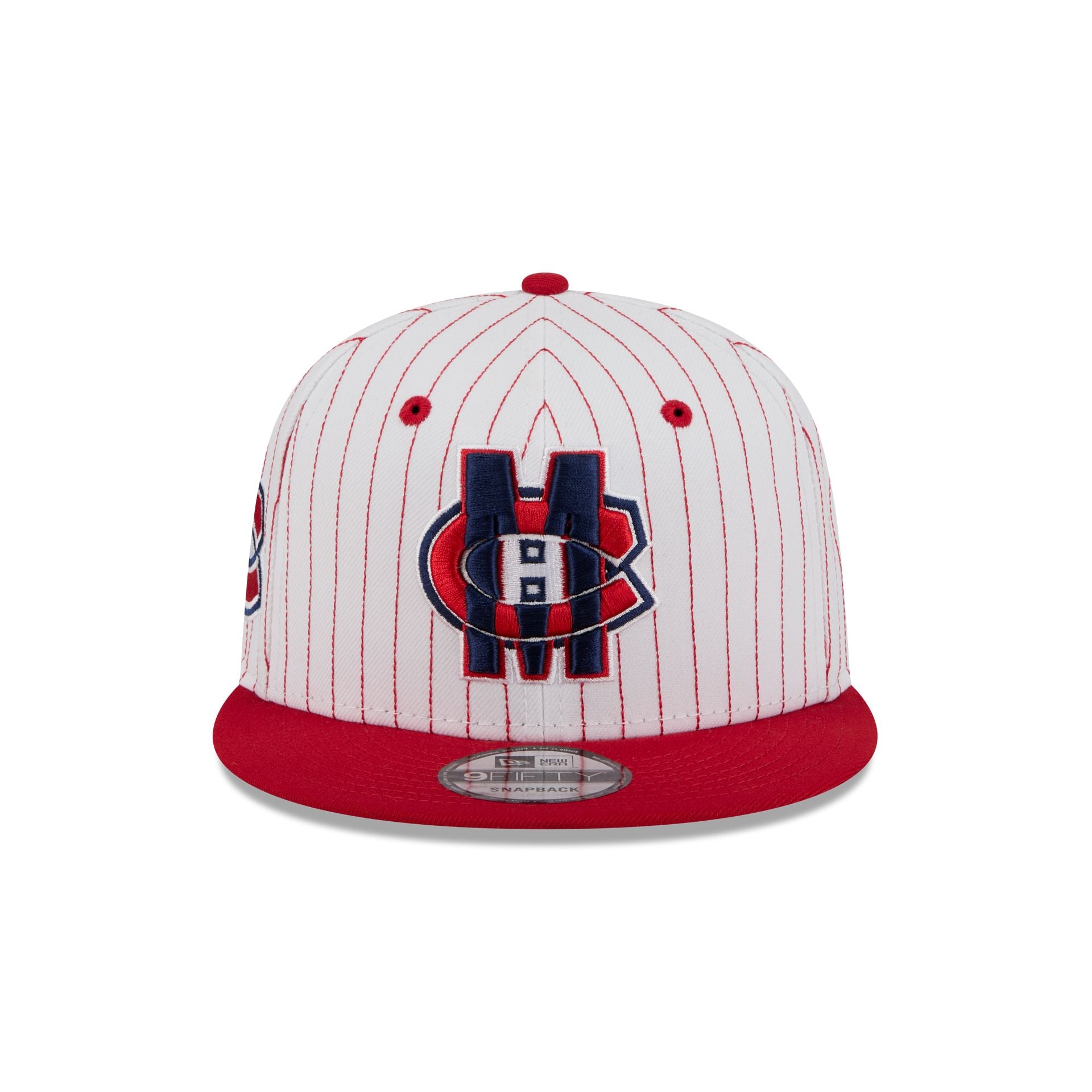 Montreal Canadiens Deceptor Pinstripe 9FIFTY Snapback Hat - Image 2