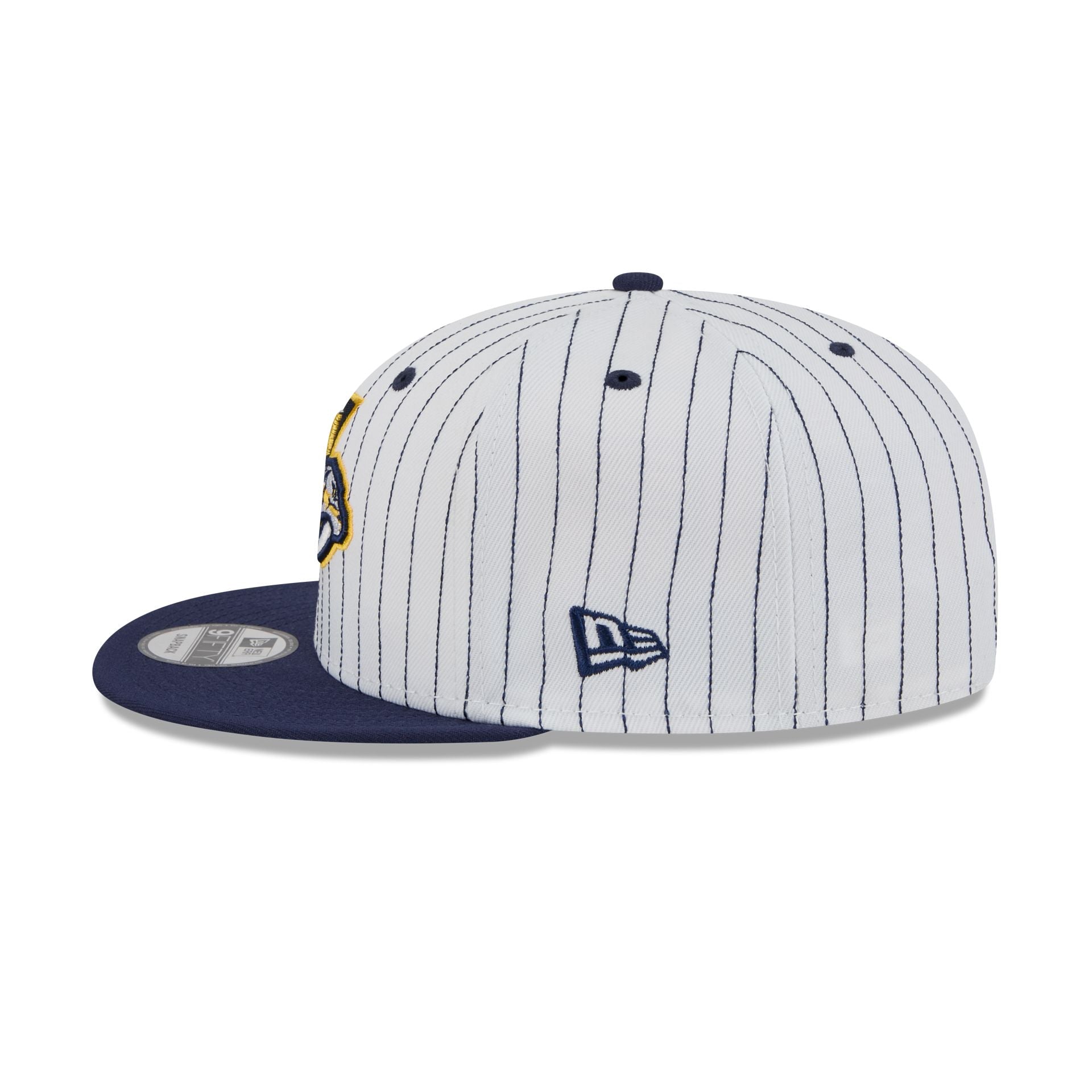 Nashville Predators Deceptor Pinstripe 9FIFTY Snapback Hat - Image 5
