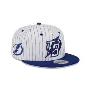 Tampa Bay Lightning Deceptor Pinstripe 9FIFTY Snapback Hat