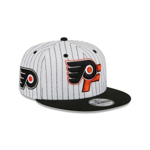 Philadelphia Flyers Deceptor Pinstripe 9FIFTY Snapback Hat