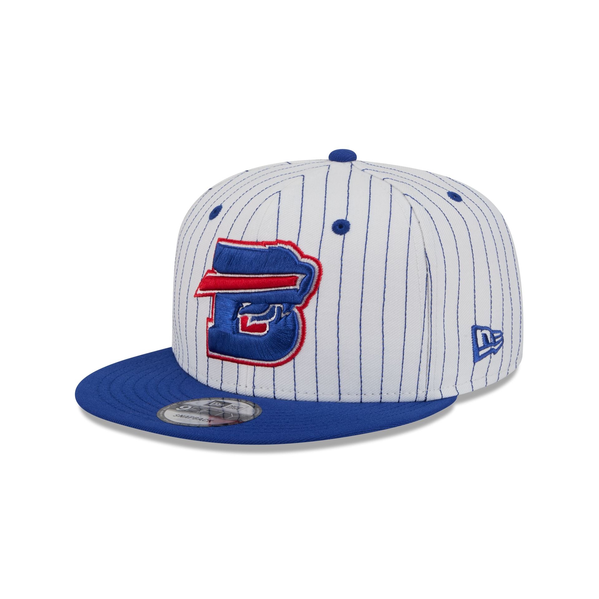 Buffalo Bills Deceptor Pinstripe 9FIFTY Snapback Hat - Image 3