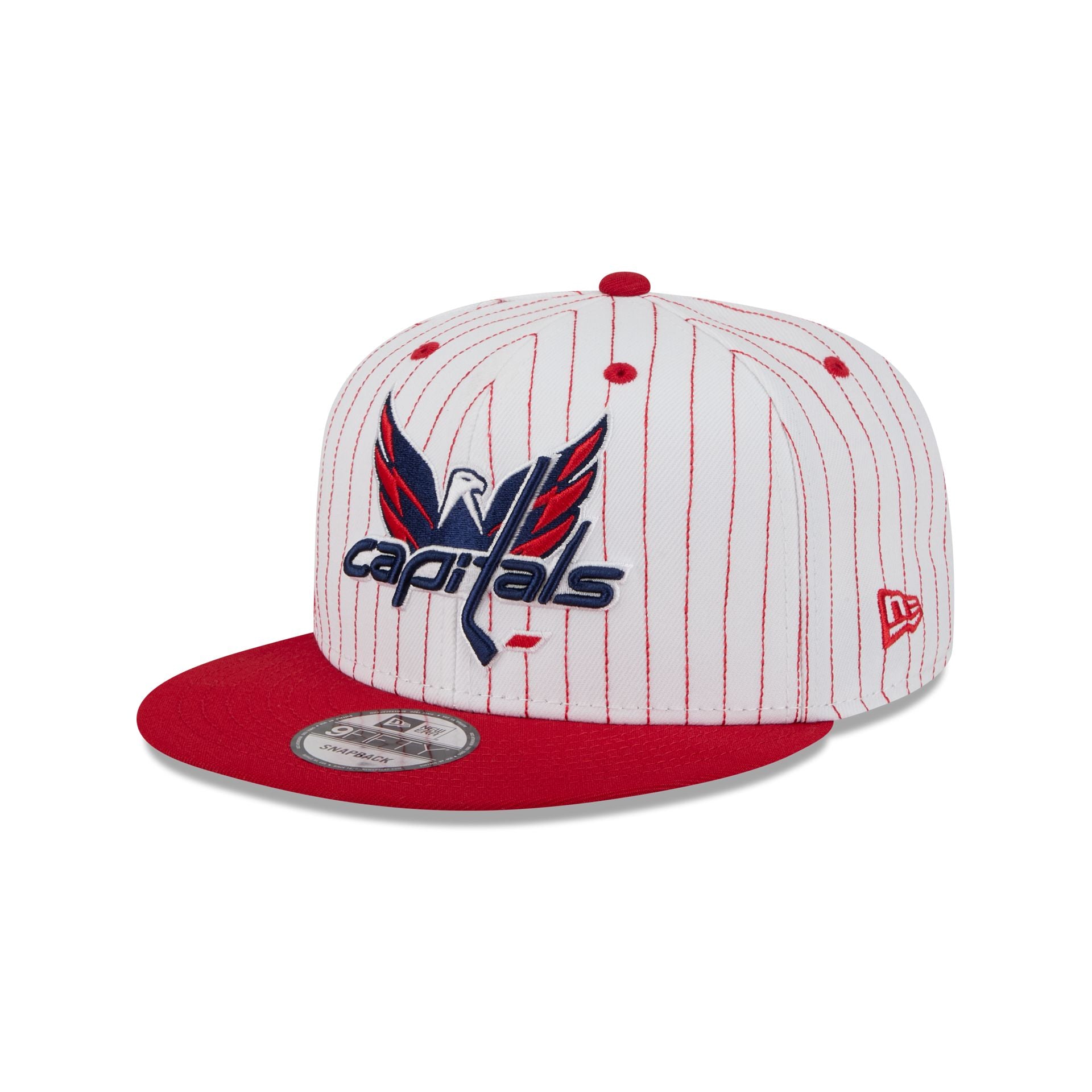 Washington Capitals Deceptor Pinstripe 9FIFTY Snapback Hat - Image 3