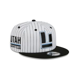 Utah Mammoth Deceptor Pinstripe 9FIFTY Snapback Hat