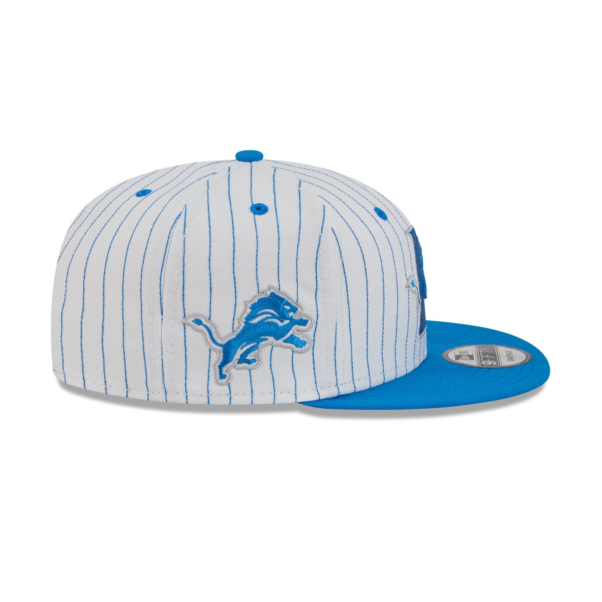 Detroit Lions Deceptor Pinstripe 9FIFTY Snapback Hat - Image 4