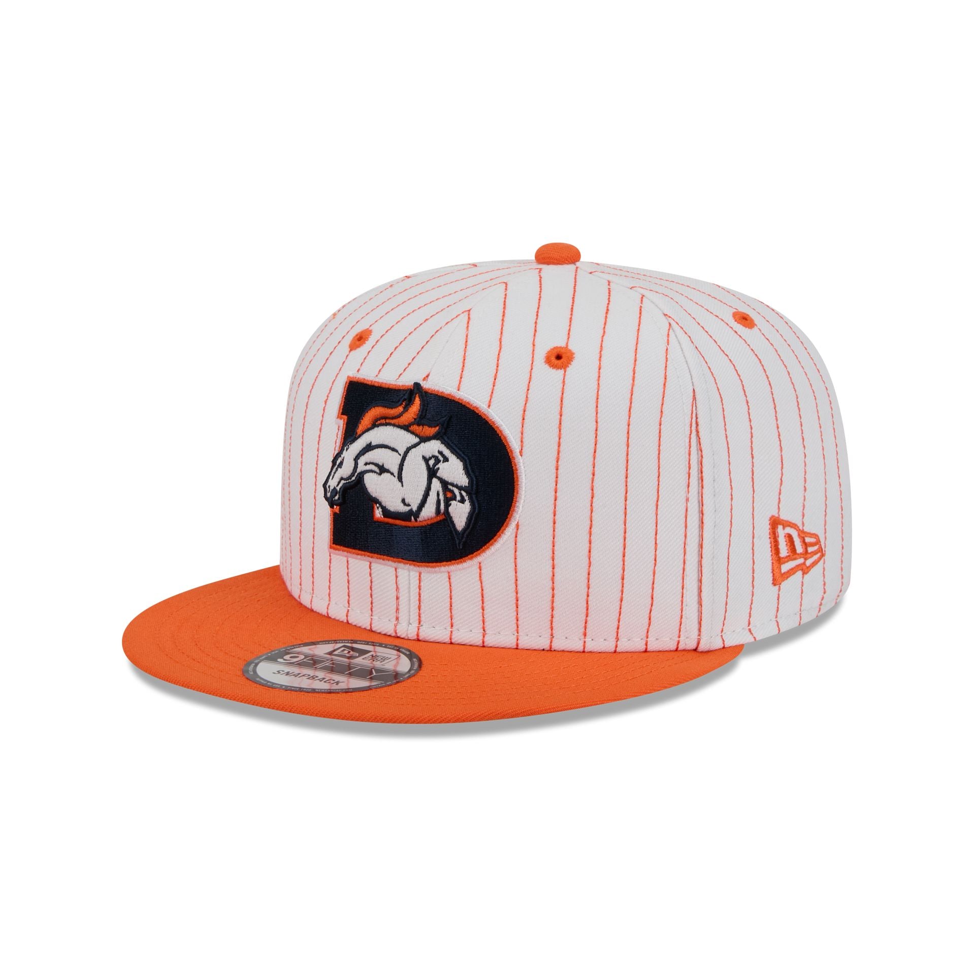 Denver Broncos Deceptor Pinstripe 9FIFTY Snapback Hat - Image 3