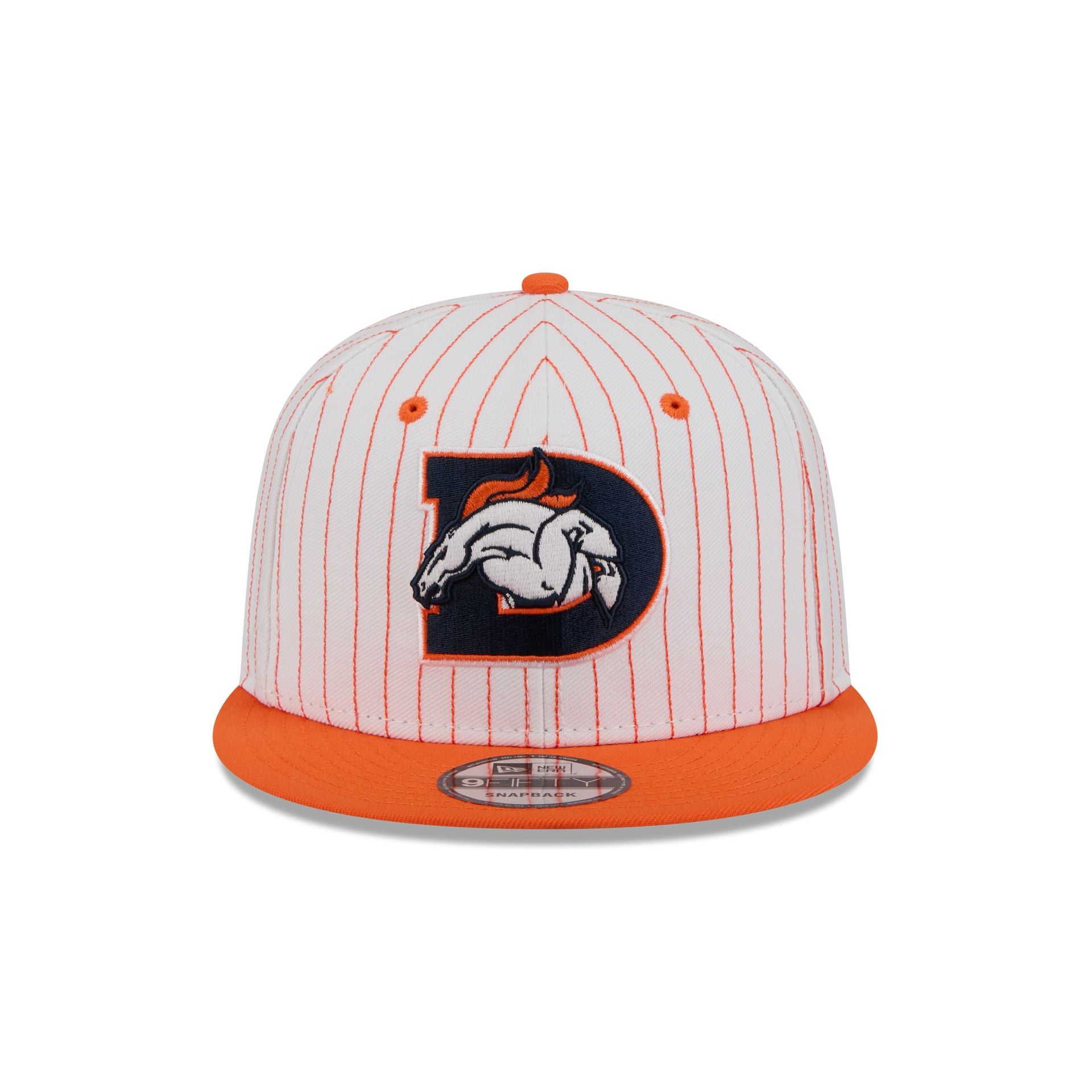Denver Broncos Deceptor Pinstripe 9FIFTY Snapback Hat - Image 2