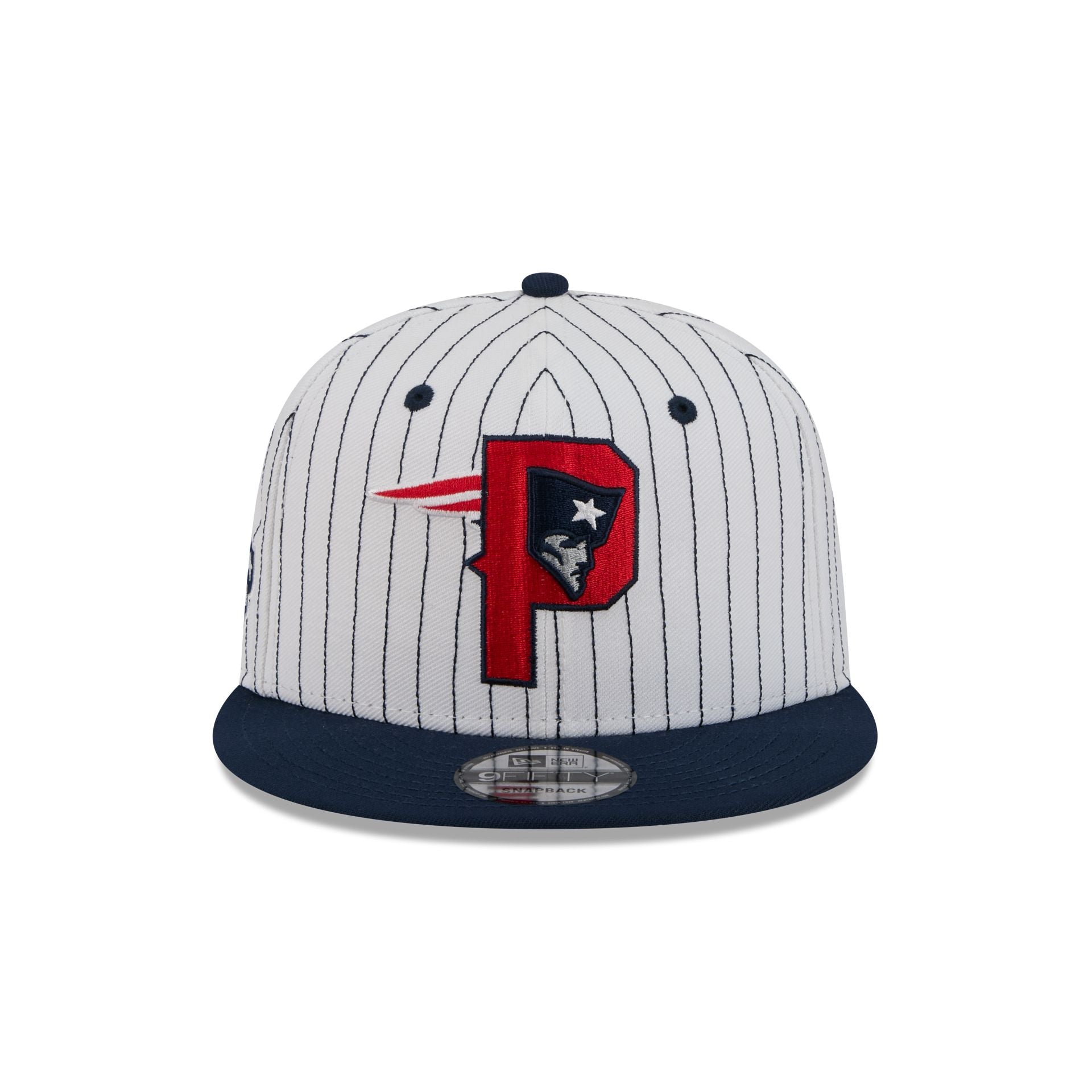 New England Patriots Deceptor Pinstripe 9FIFTY Snapback Hat - Image 2