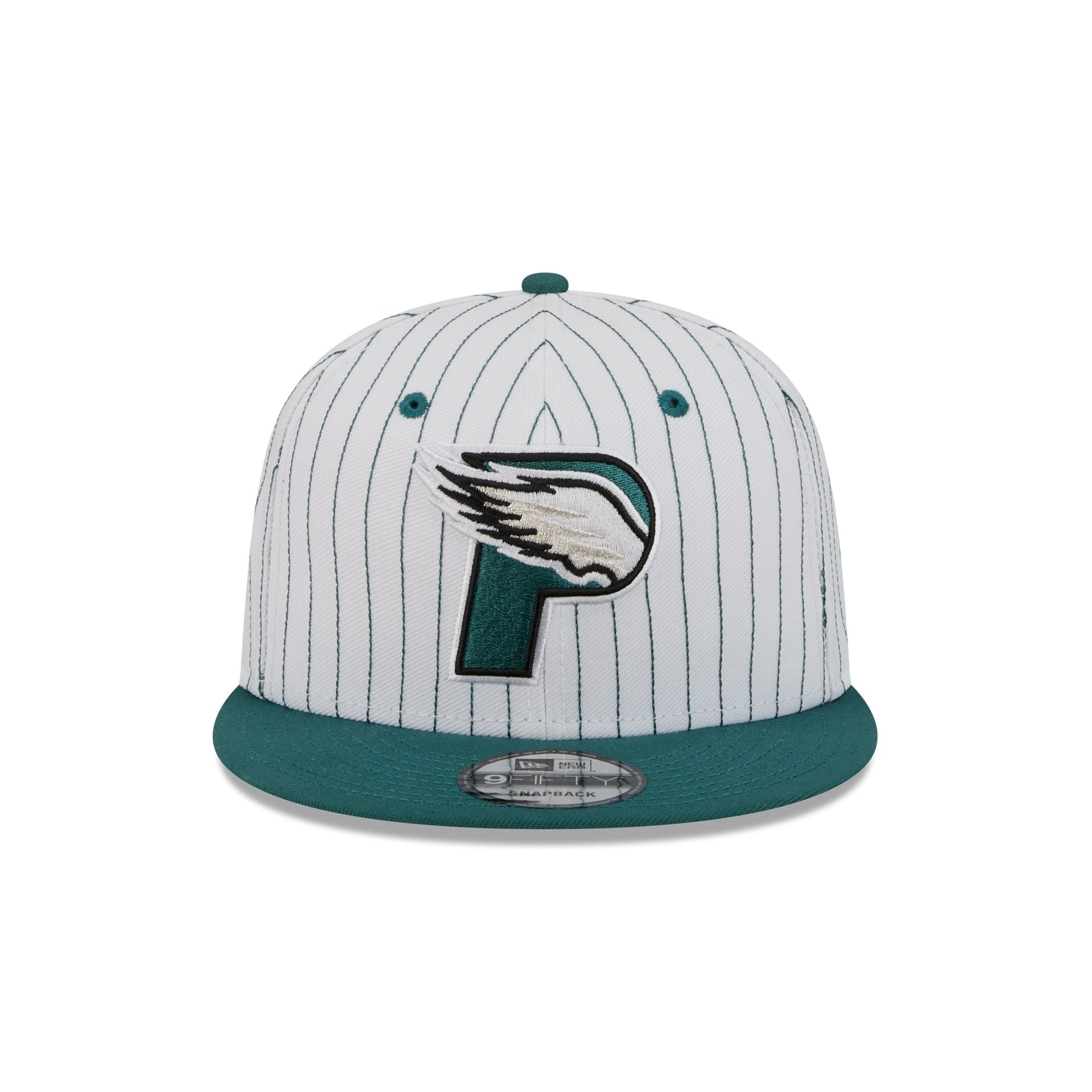 Philadelphia Eagles Deceptor Pinstripe 9FIFTY Snapback Hat - Image 2