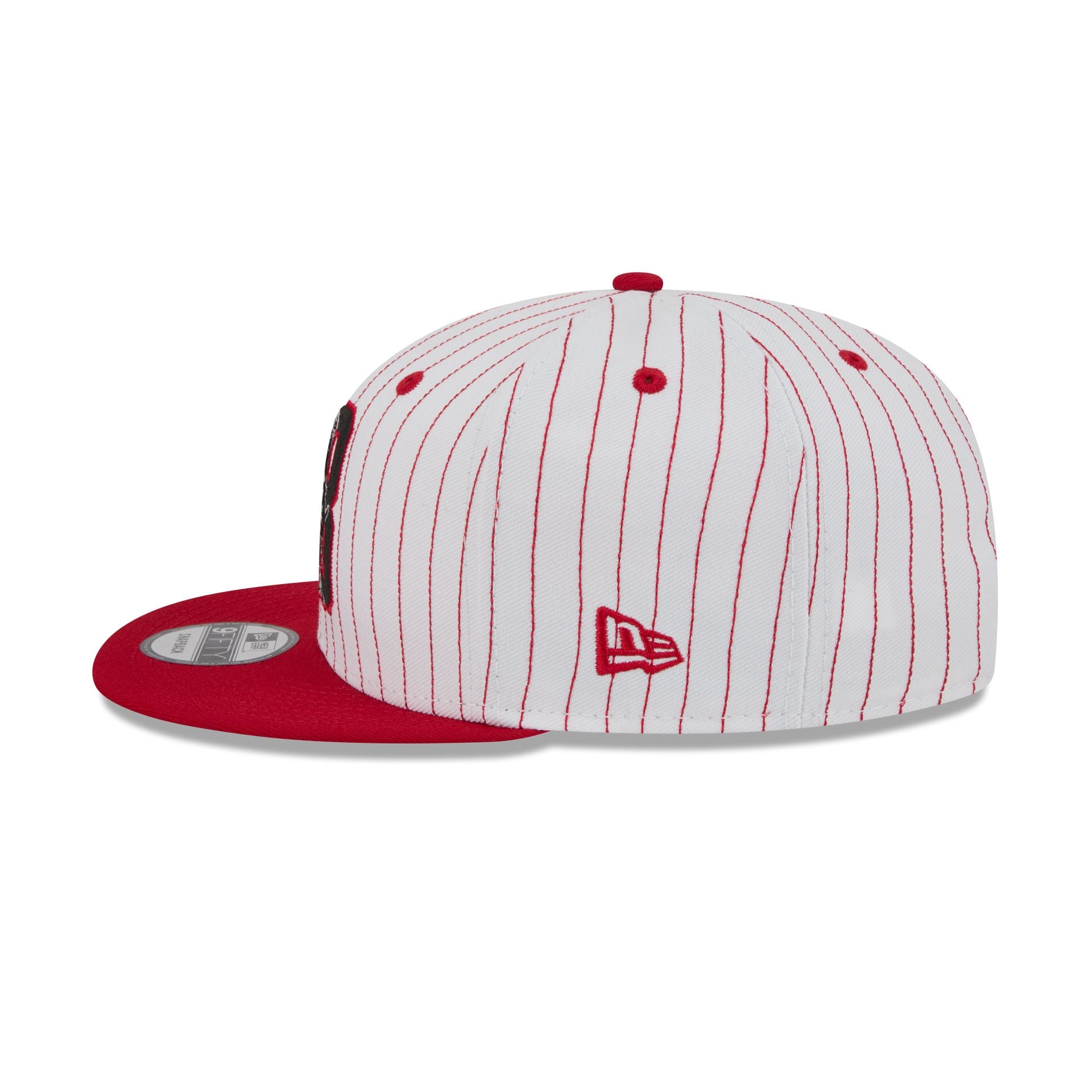 Tampa Bay Buccaneers Deceptor Pinstripe 9FIFTY Snapback Hat - Image 5