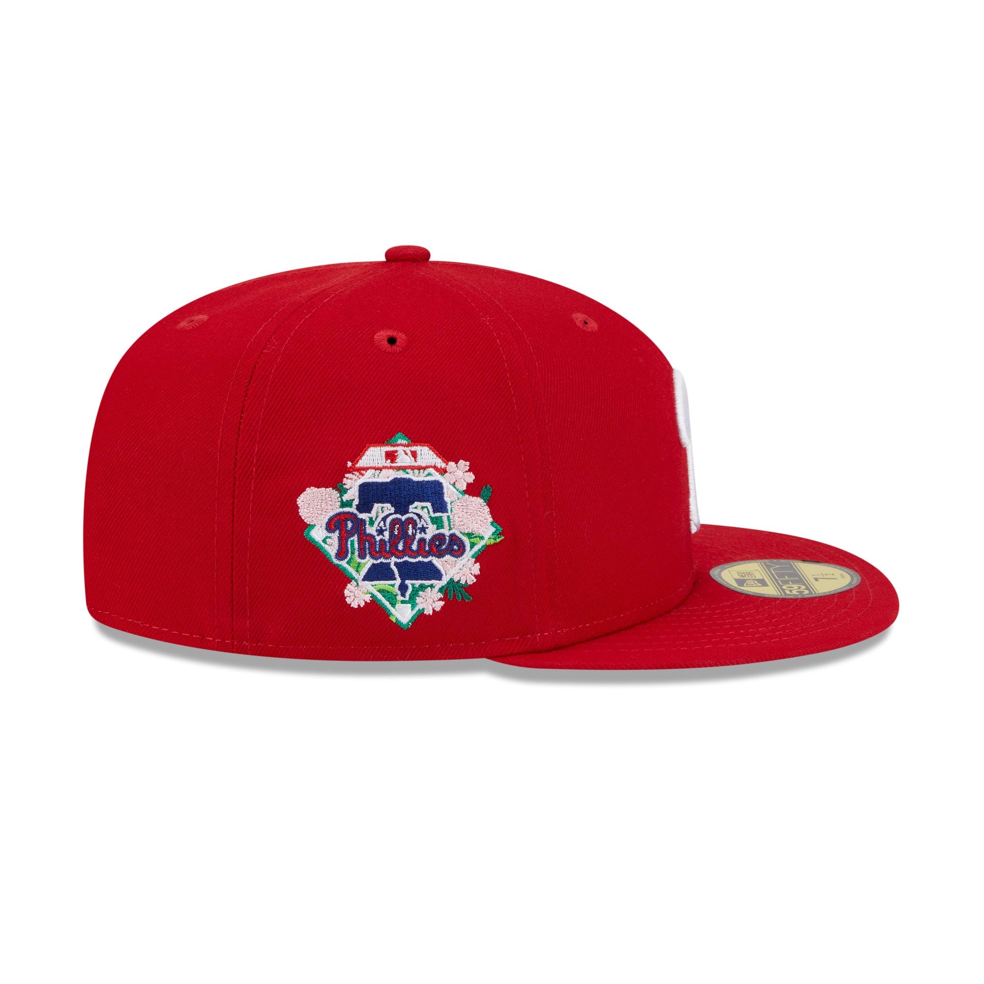 Philadelphia Phillies Floral Undervisor 59FIFTY Fitted Hat - Image 4