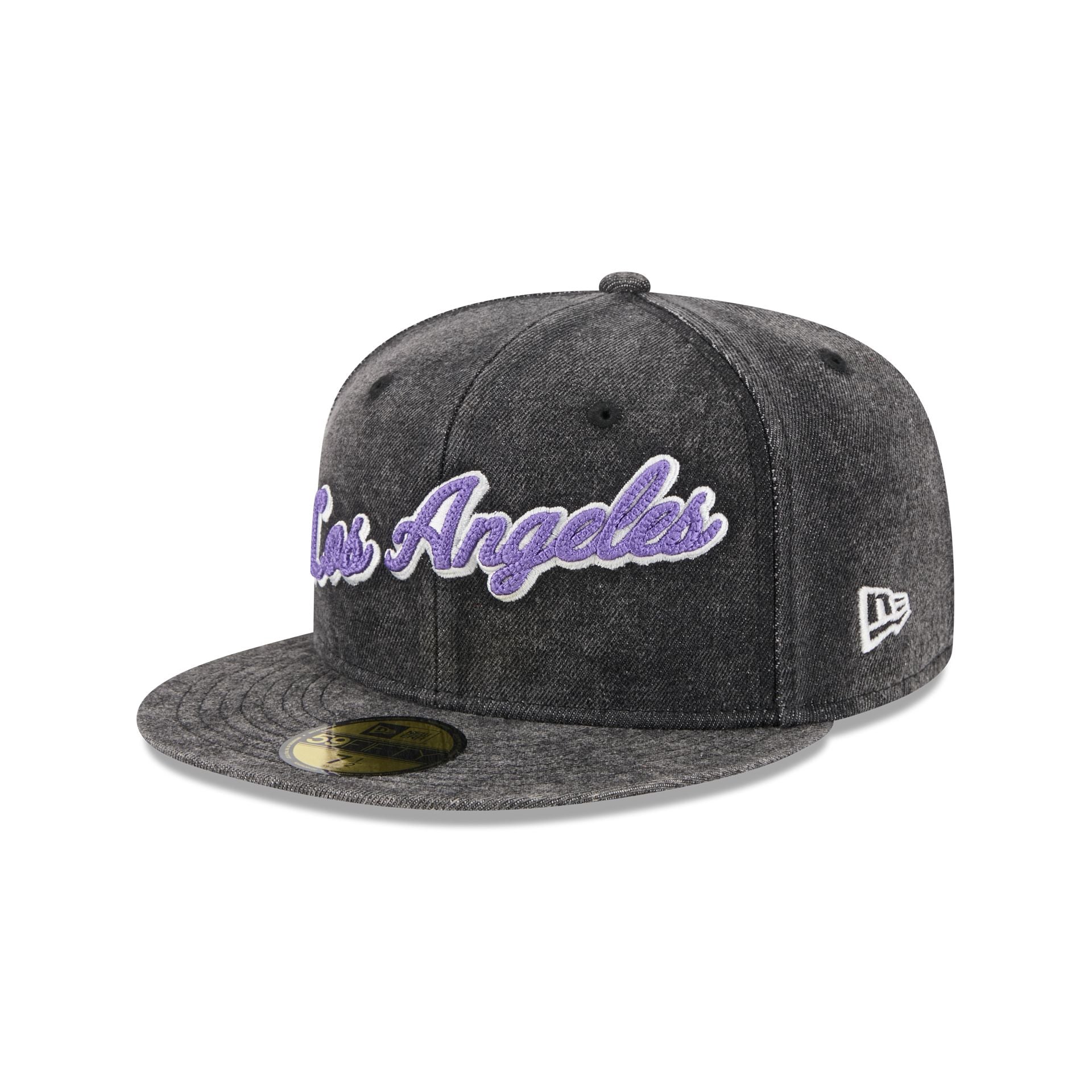 Los Angeles Lakers Sport Classics Pastel 59FIFTY Fitted Hat - Image 3