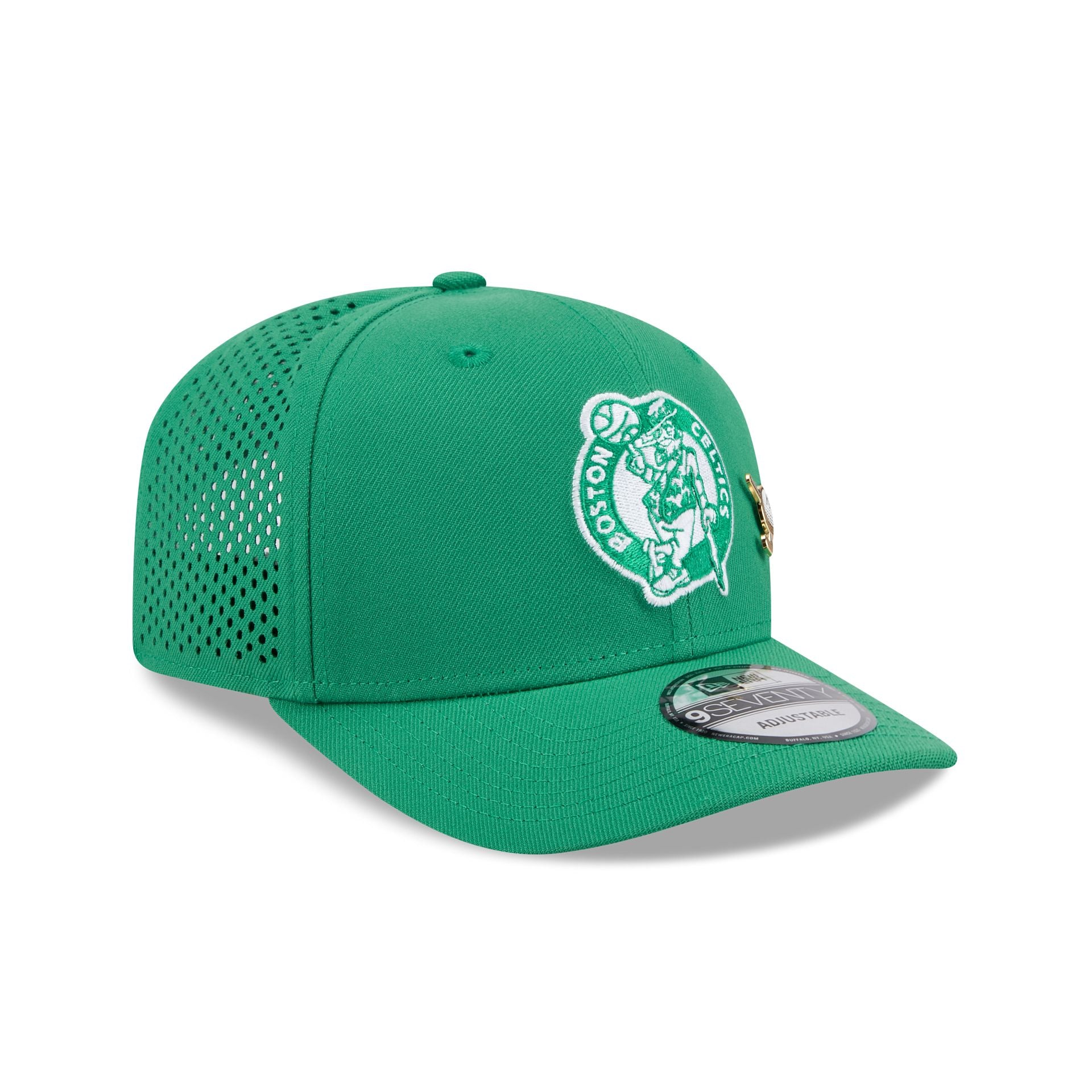 Boston Celtics Tee Time 9SEVENTY Trucker Hat - Image 3