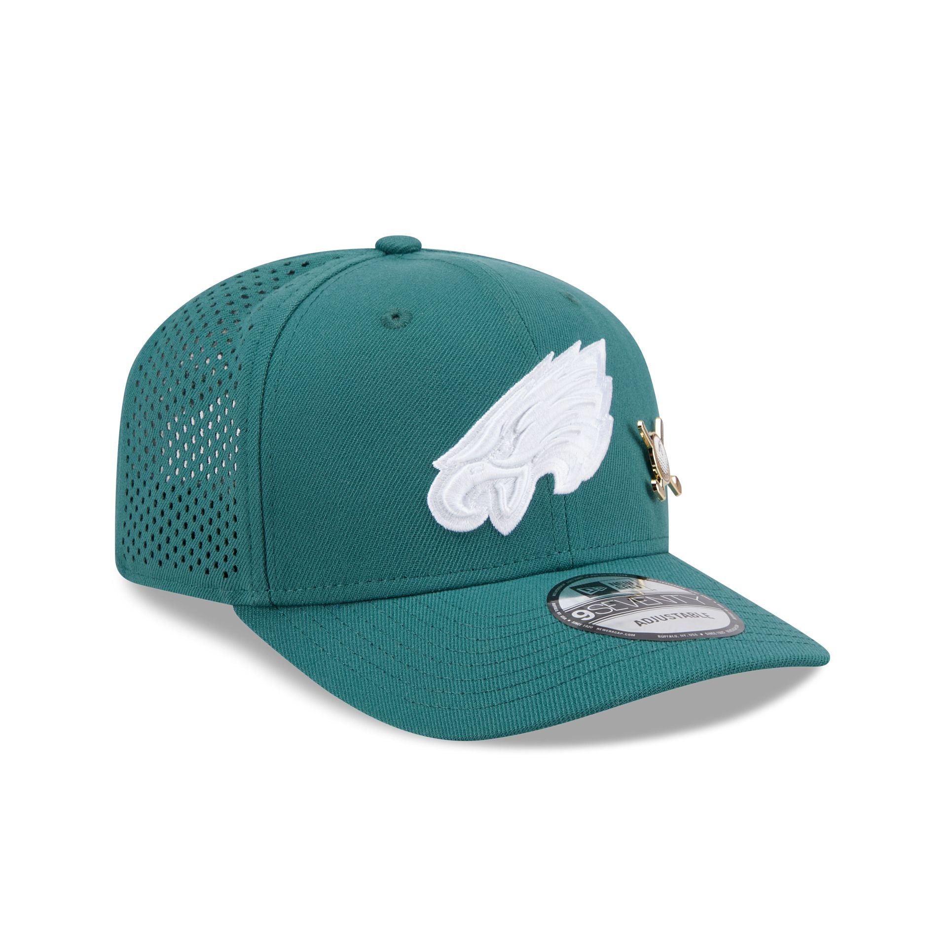 Philadelphia Eagles Tee Time 9SEVENTY Trucker Hat - Image 3