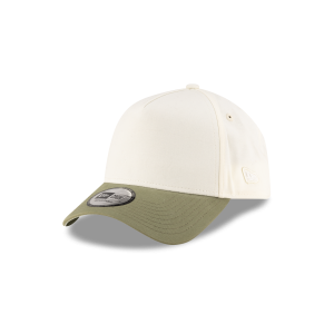 New Era Branded High Twist Chrome White 9FORTY A-Frame Adjustable Hat