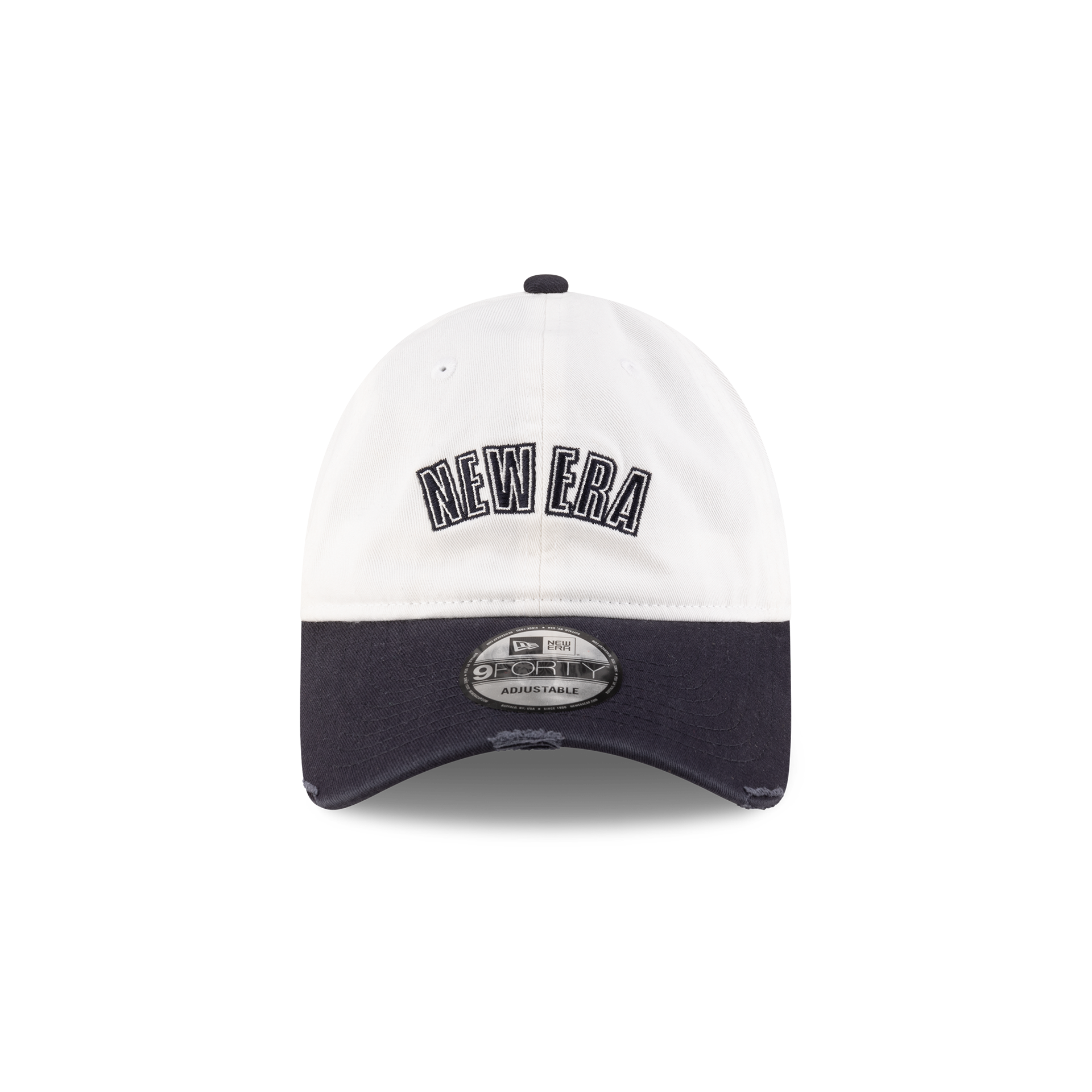 New Era Branded Sweep Rugby College White 9FORTY Adjustable Hat - Image 2