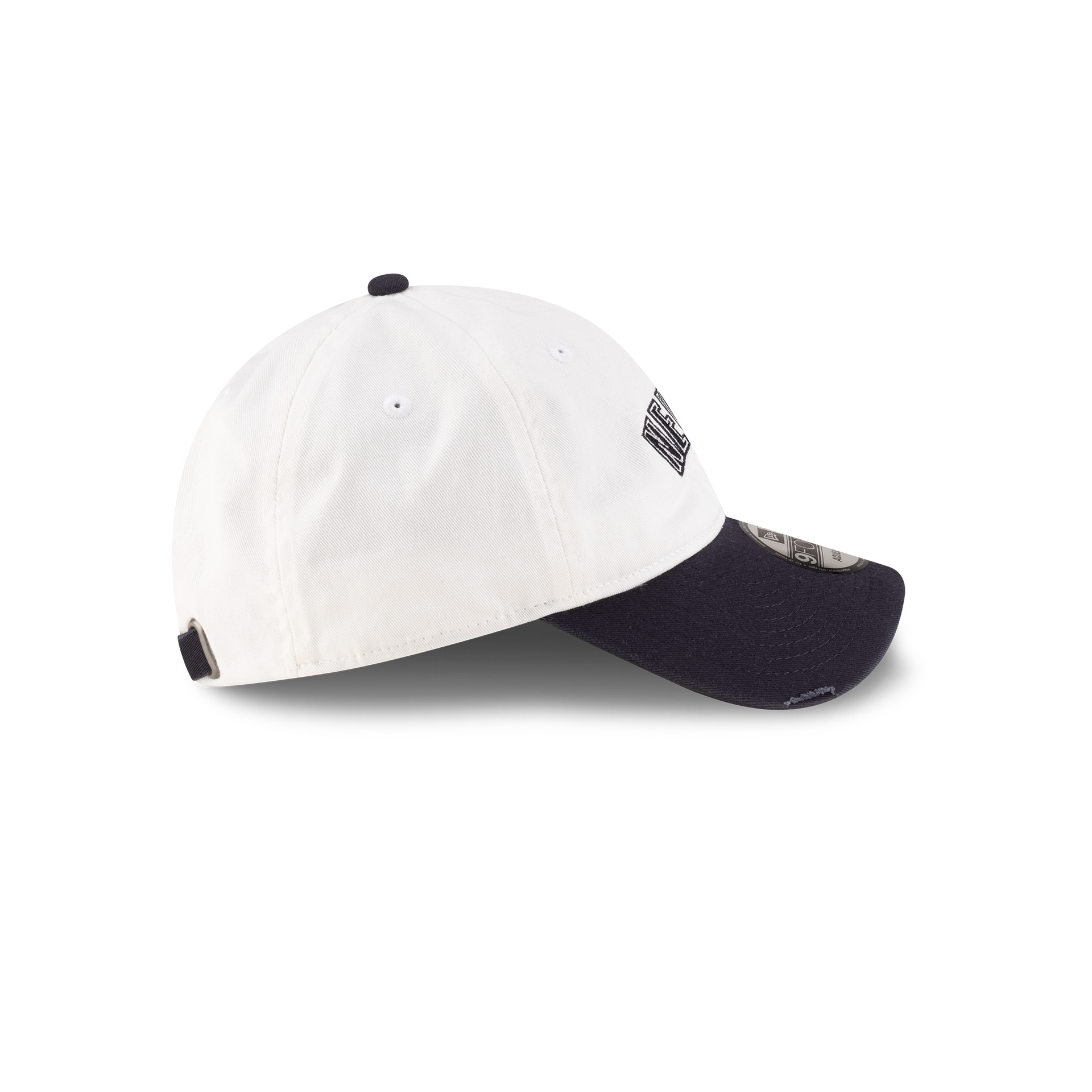 New Era Branded Sweep Rugby College White 9FORTY Adjustable Hat - Image 5