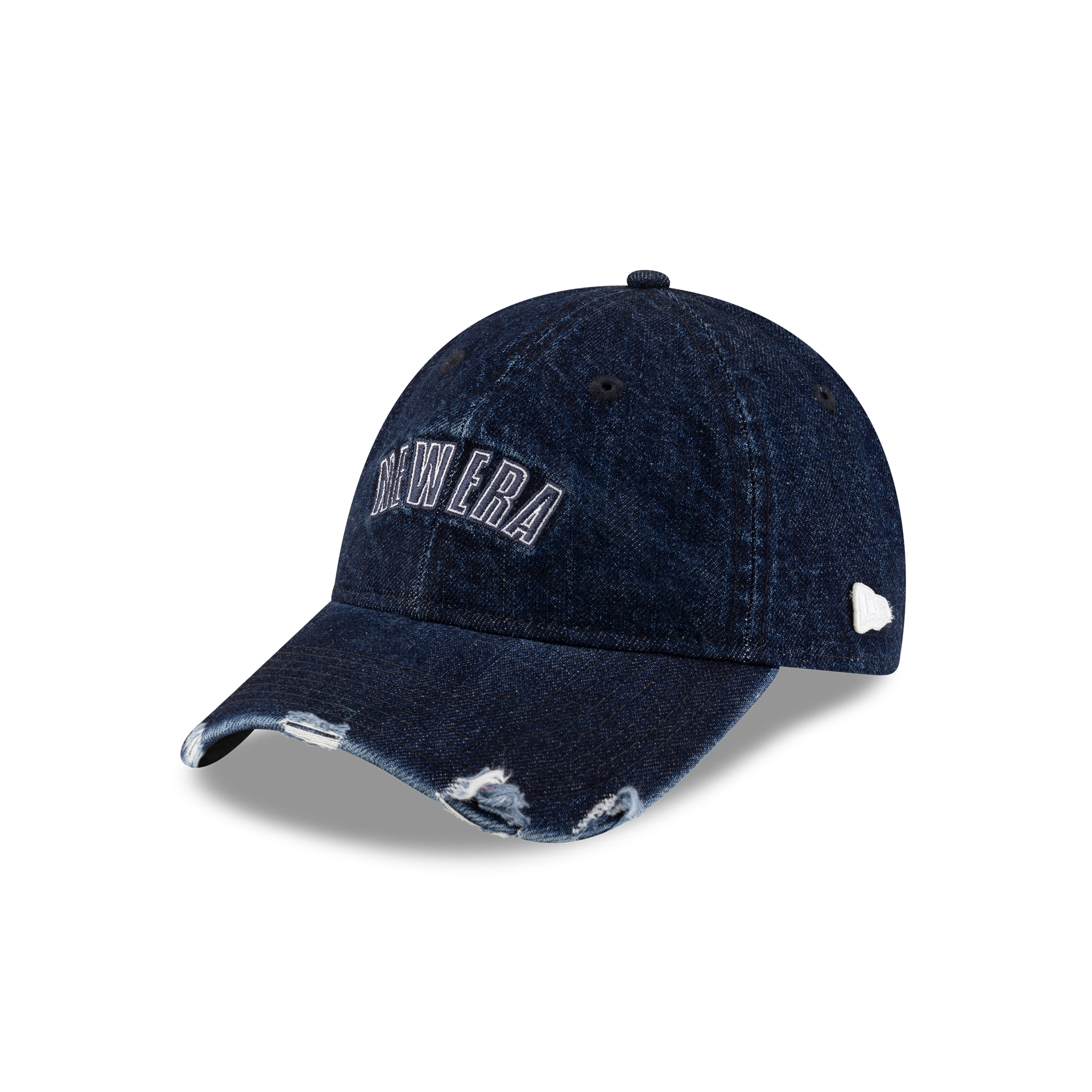 New Era Branded Sweep Rugby Denim Muted Indigo 9FORTY Adjustable Hat
