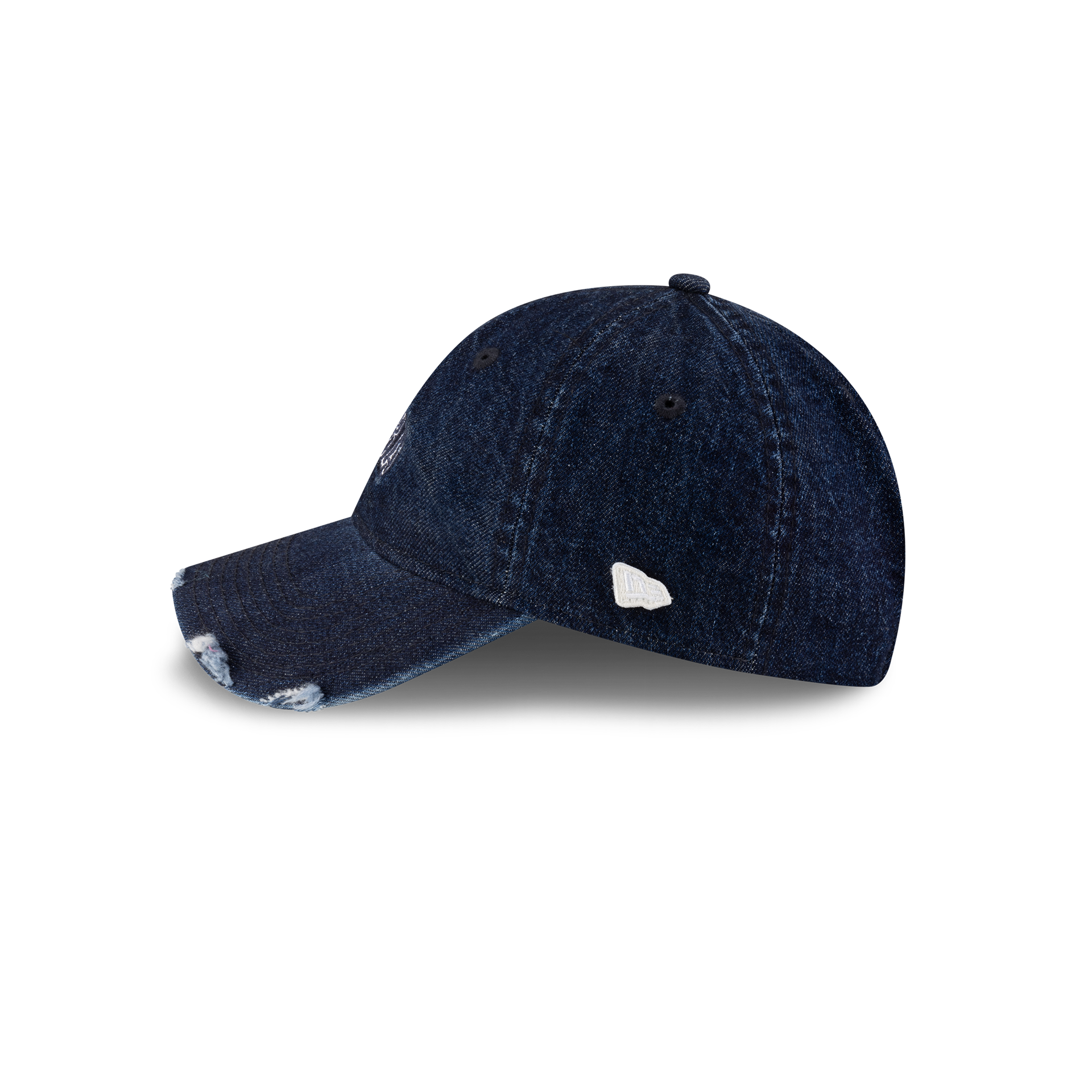New Era Branded Sweep Rugby Denim Muted Indigo 9FORTY Adjustable Hat - Image 4