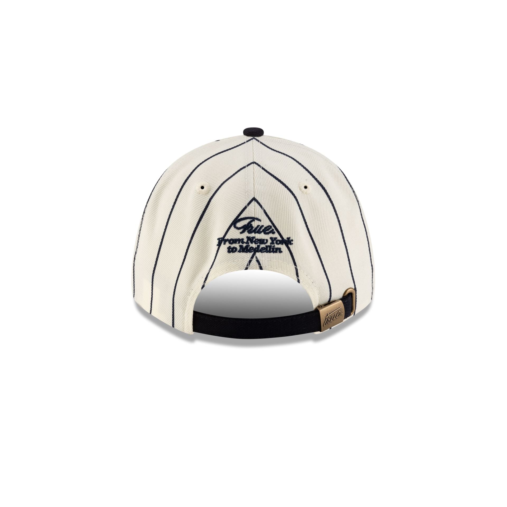 TRUE. Navy Pinstripe 9FORTY Adjustable Hat - Image 6