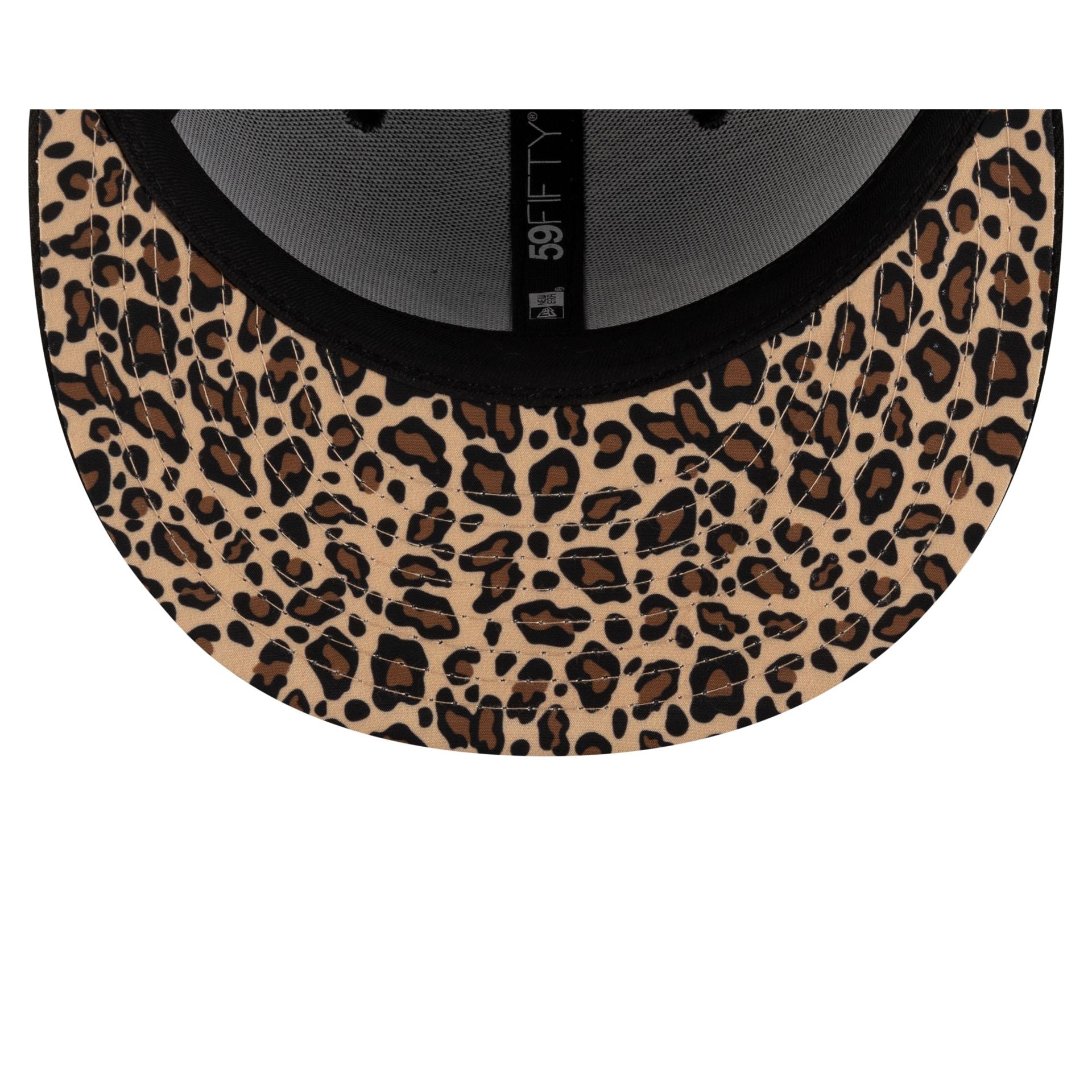 TRUE. Black Leopard 59FIFTY Fitted Hat - Image 7
