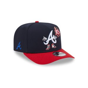 Atlanta Braves Cartoon 9FIFTY A-Frame Snapback Hat