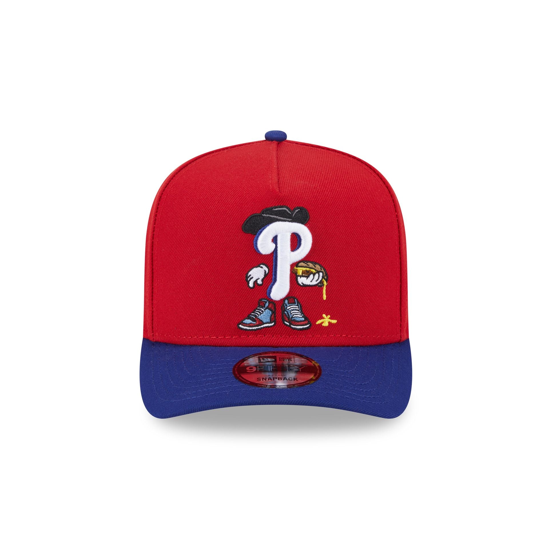 Philadelphia Phillies Cartoon 9FIFTY A-Frame Snapback Hat - Image 2