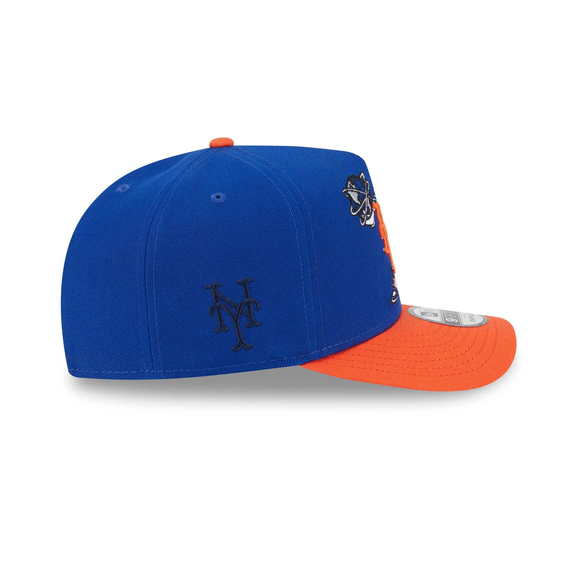 New York Mets Cartoon 9FIFTY A-Frame Snapback Hat - Image 4