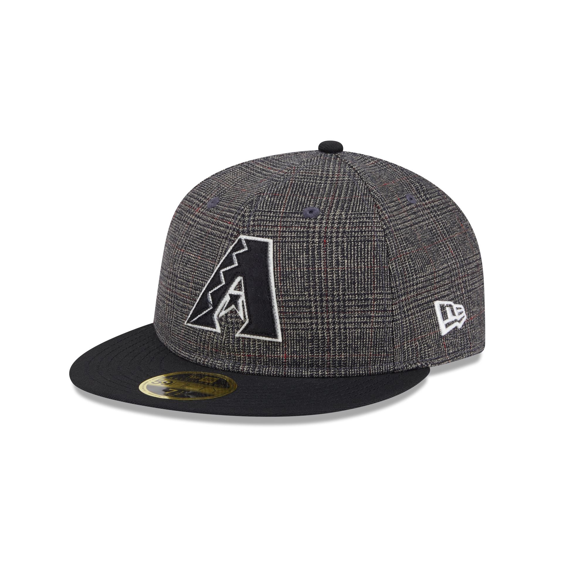 Arizona Diamondbacks Plaid Retro Crown 59FIFTY Fitted Hat