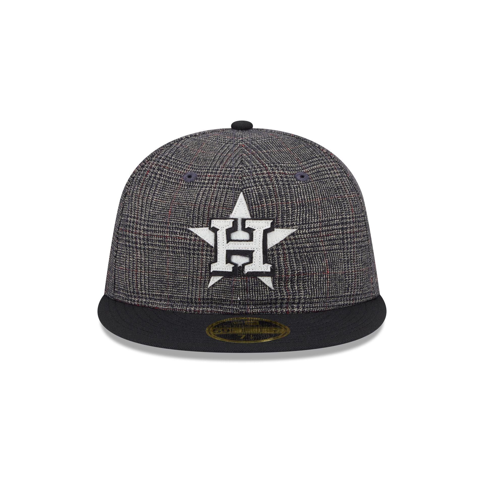 Houston Astros Plaid Retro Crown 59FIFTY Fitted Hat - Image 2