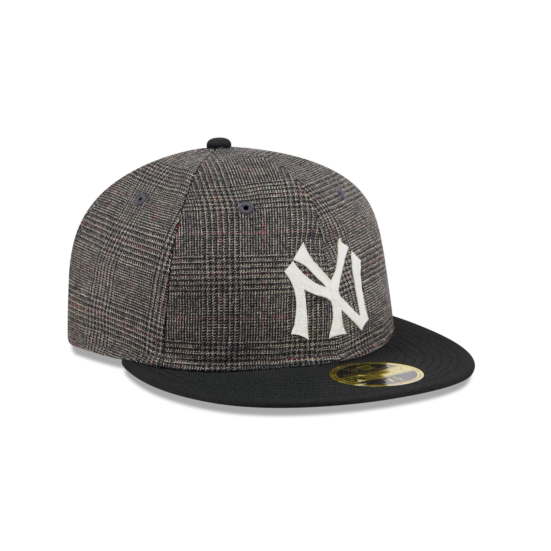 New York Yankees Plaid Retro Crown 59FIFTY Fitted Hat - Image 3