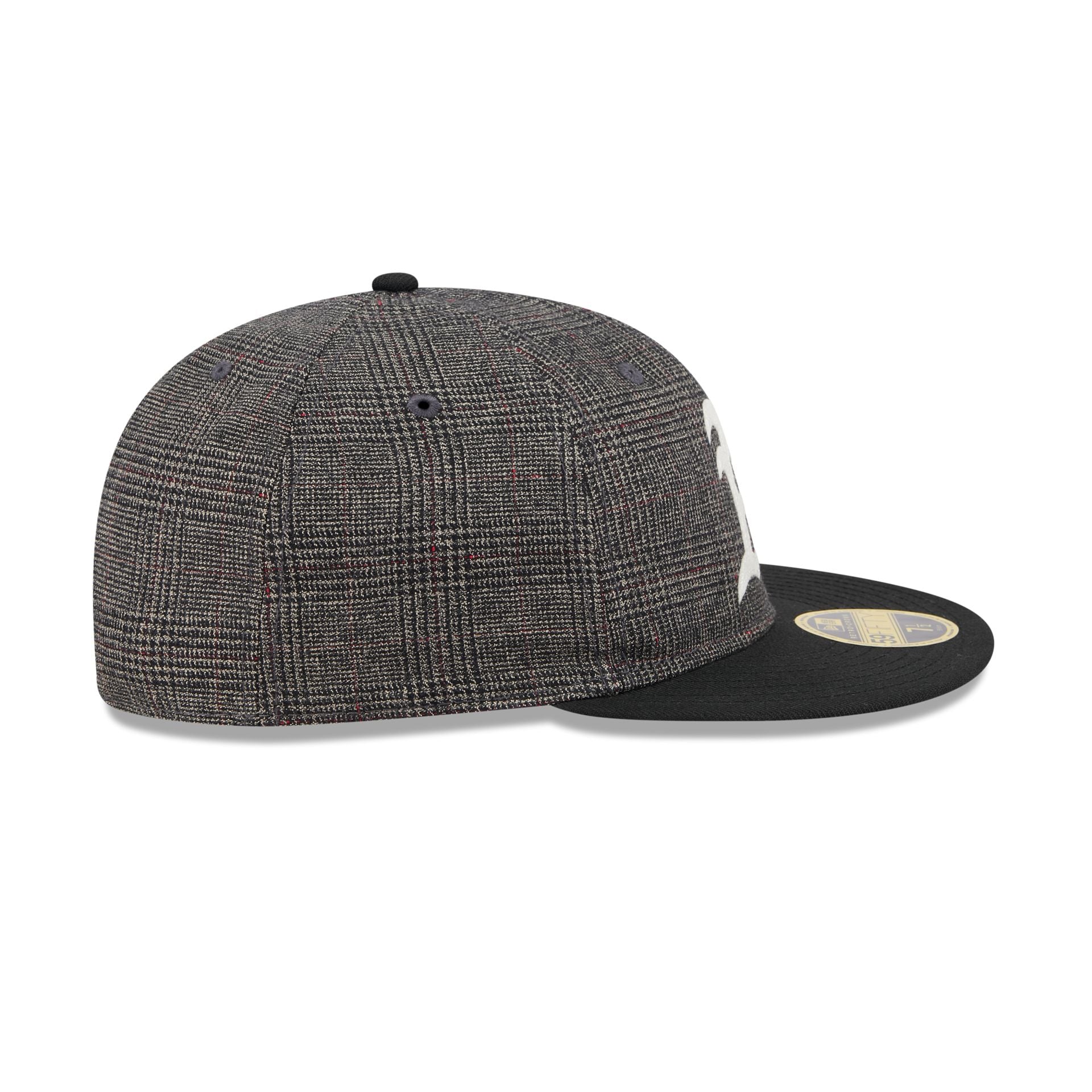 Athletics Plaid Retro Crown 59FIFTY Fitted Hat - Image 5