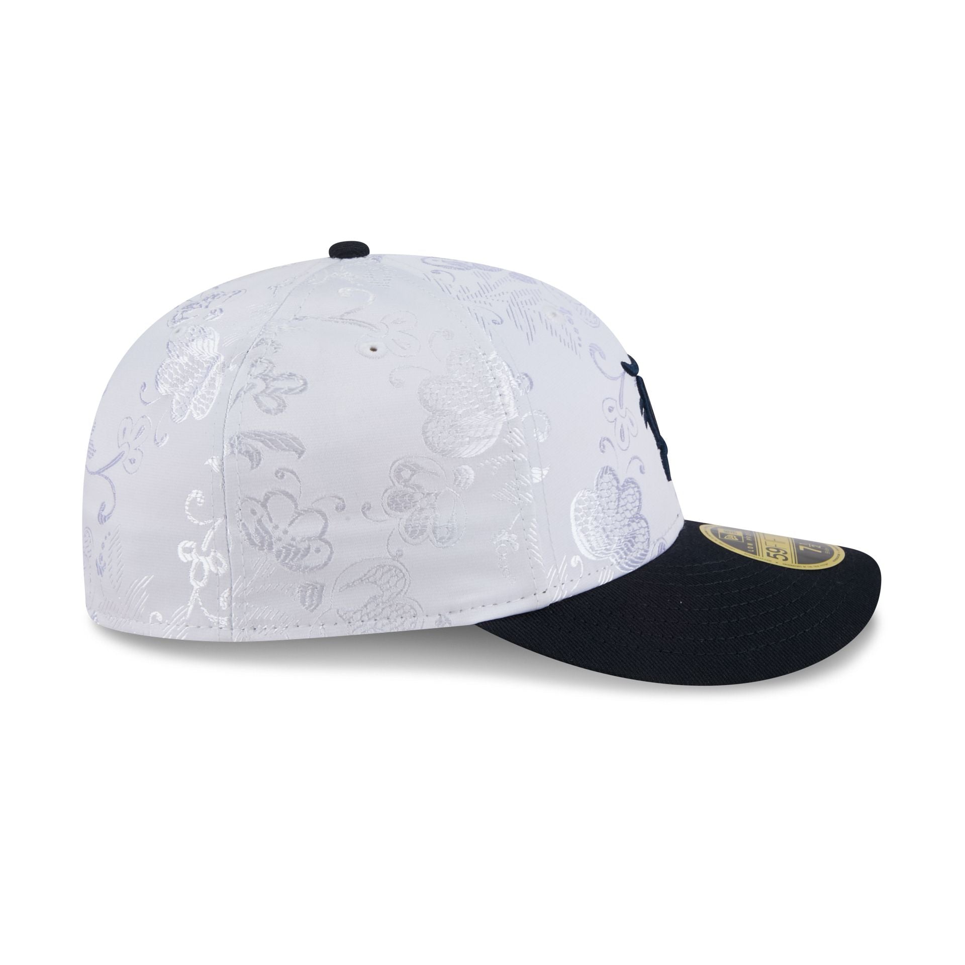 Detroit Tigers Floral Shine Low Profile 59FIFTY Fitted Hat - Image 5