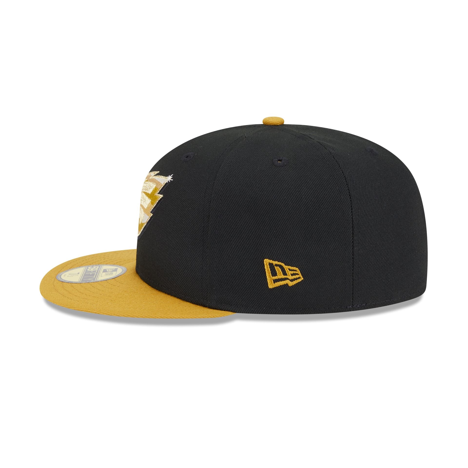 Philadelphia Eagles Metallic Gold Logo 59FIFTY Fitted Hat - Image 4