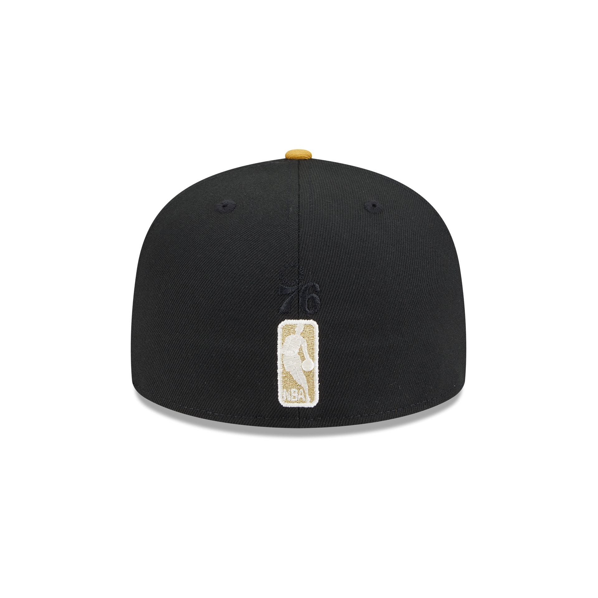 Philadelphia 76ers Metallic Gold Logo 59FIFTY Fitted Hat - Image 6