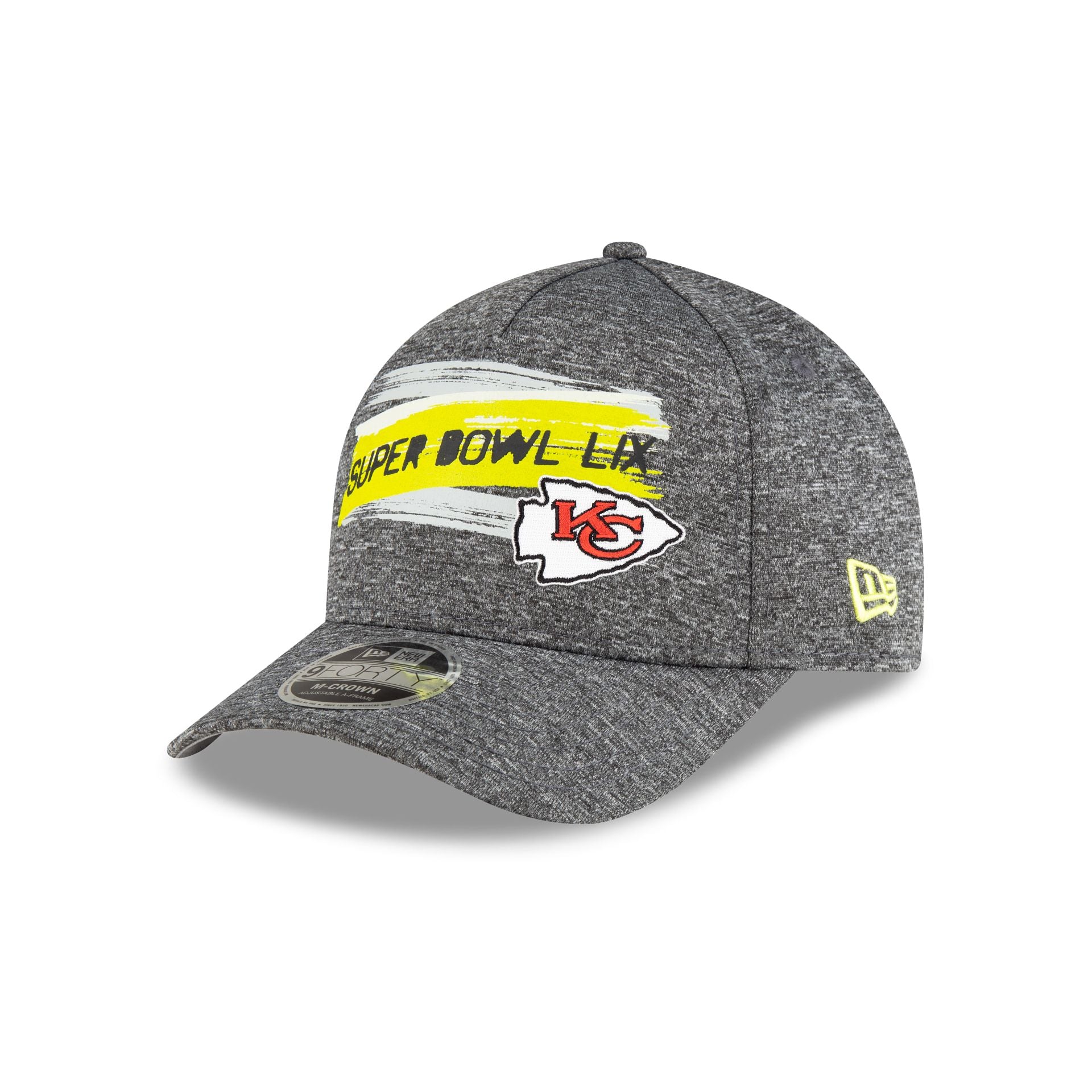 Kansas City Chiefs Super Bowl LIX Participation 9FORTY M-Crown A-Frame Snapback Hat - Image 3