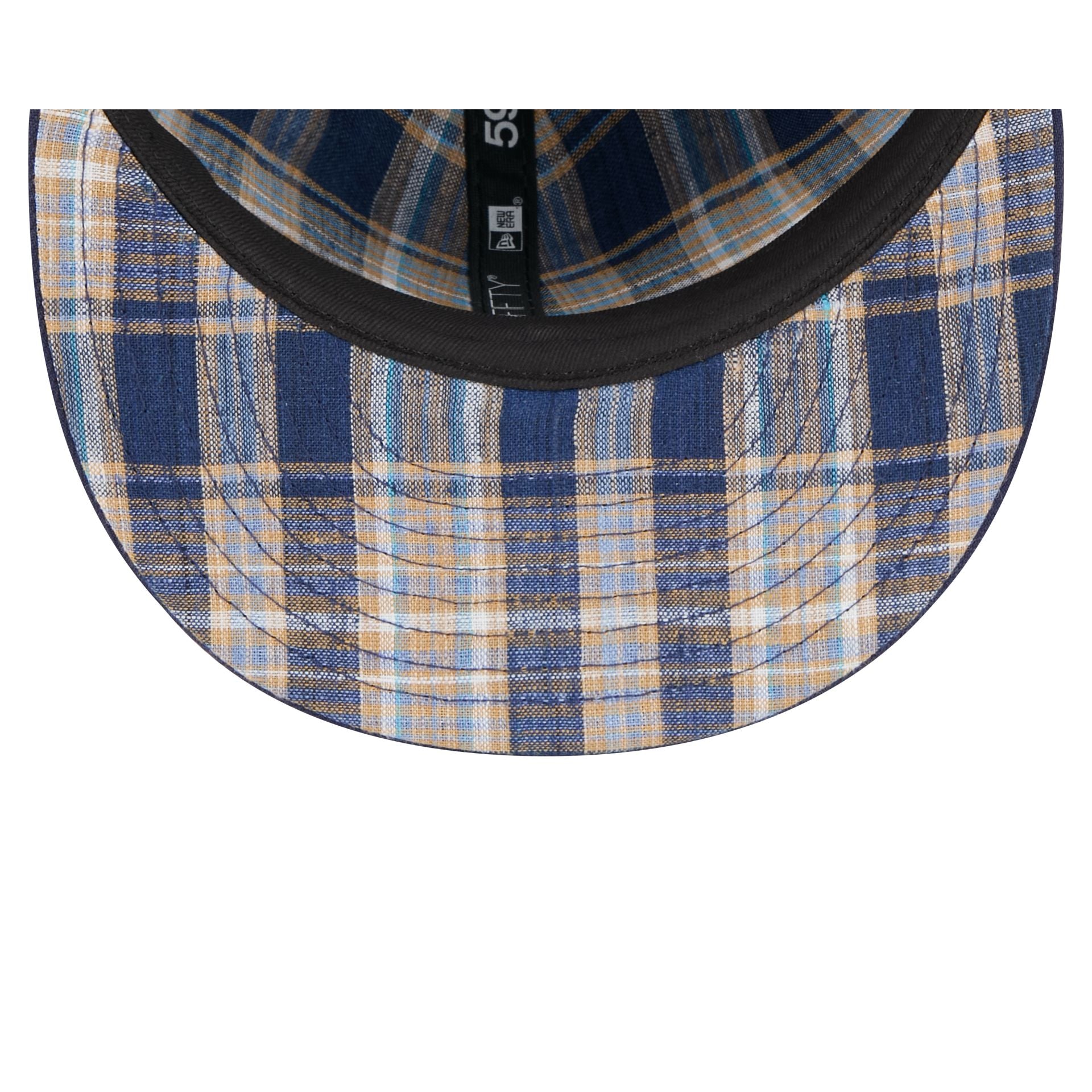 Houston Astros Blue Tartan 59FIFTY Fitted Hat - Image 7