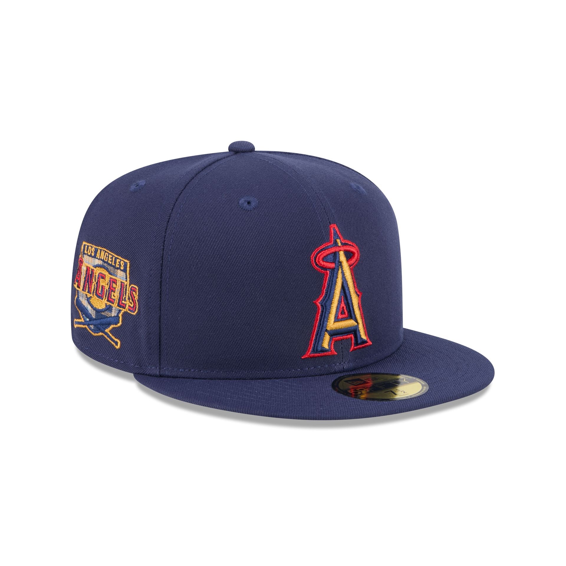 Los Angeles Angels Blue Tartan 59FIFTY Fitted Hat