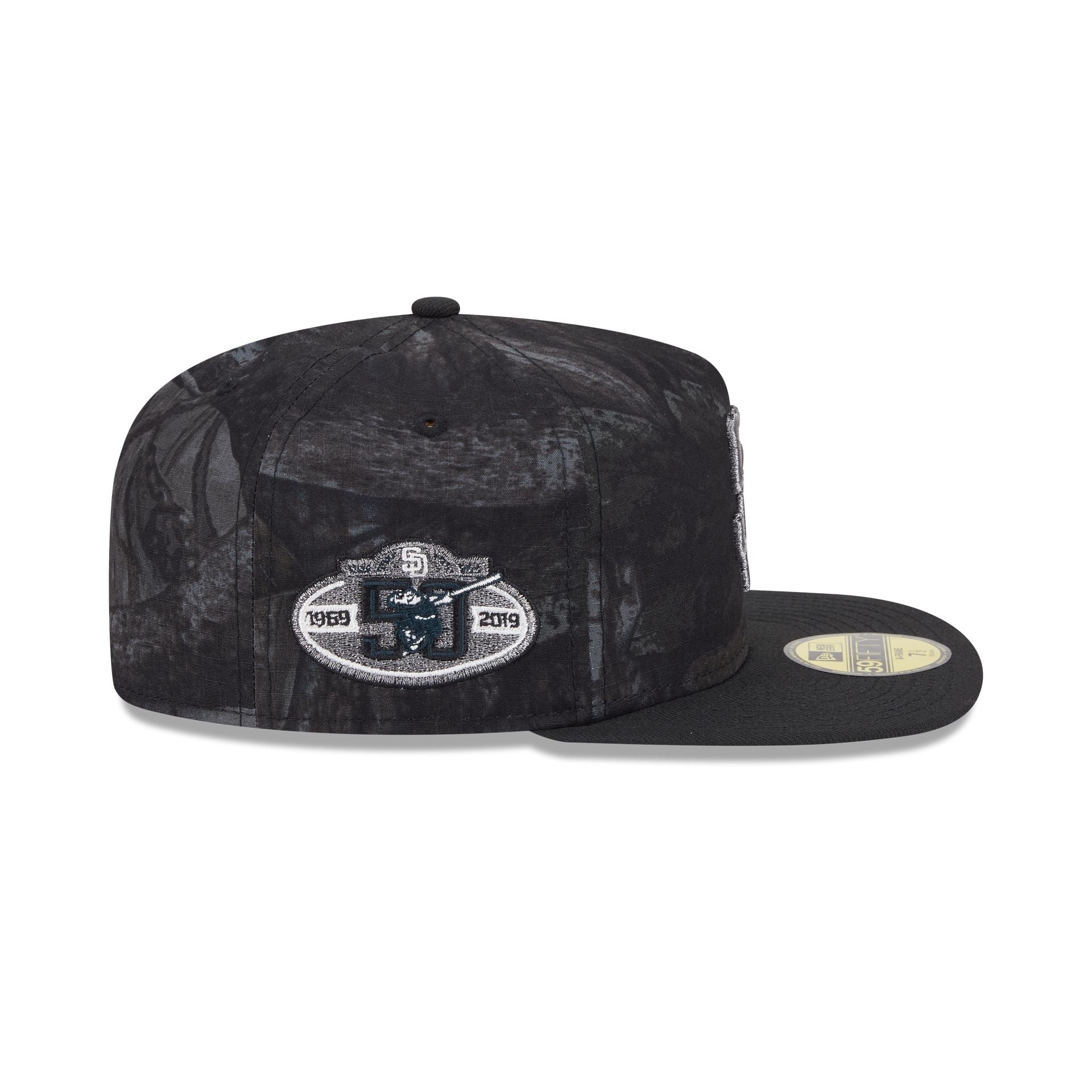Just Caps Ripstop Camo San Diego Padres 59FIFTY A-Frame Fitted Hat - Image 4