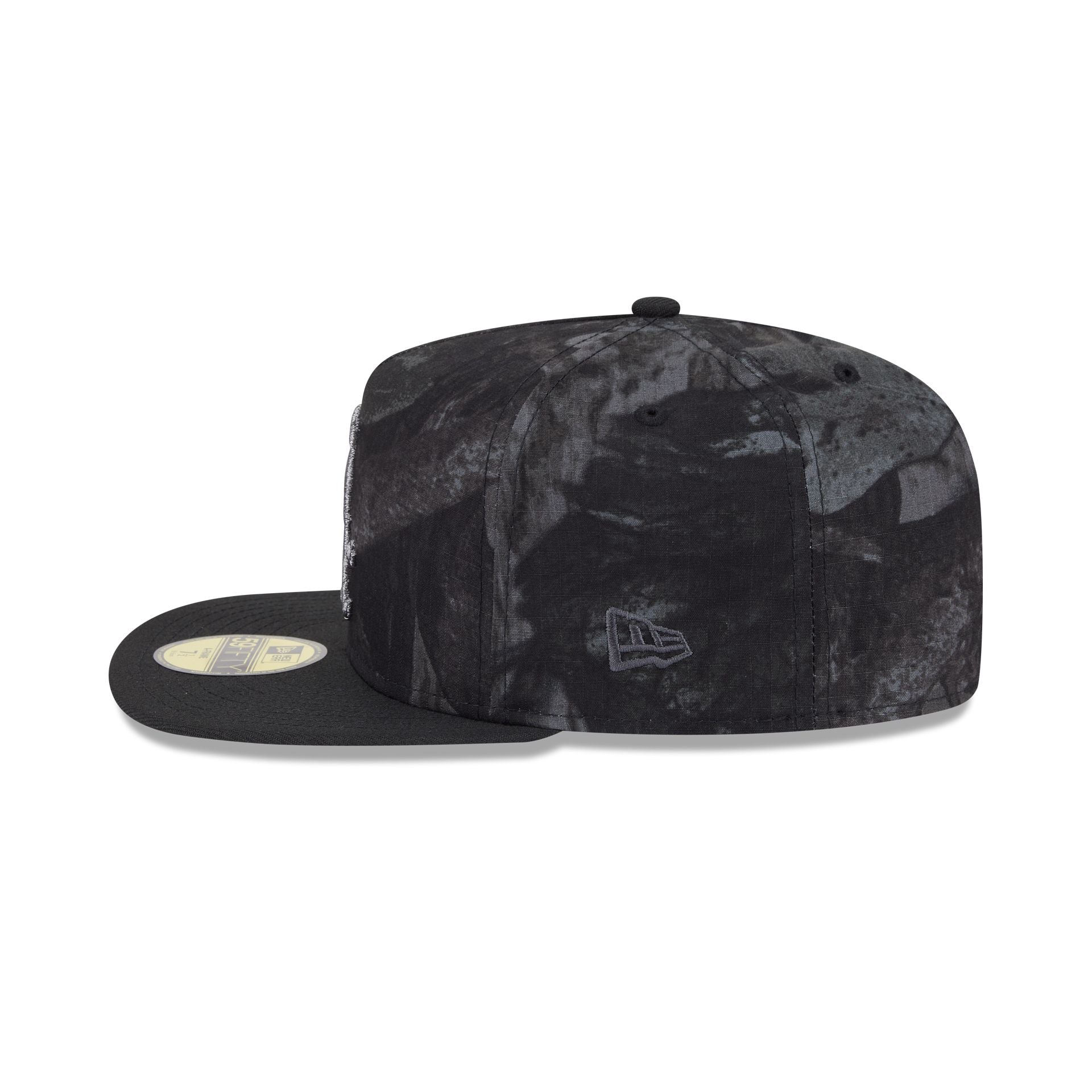 Just Caps Ripstop Camo Chicago White Sox 59FIFTY A-Frame Fitted Hat - Image 5
