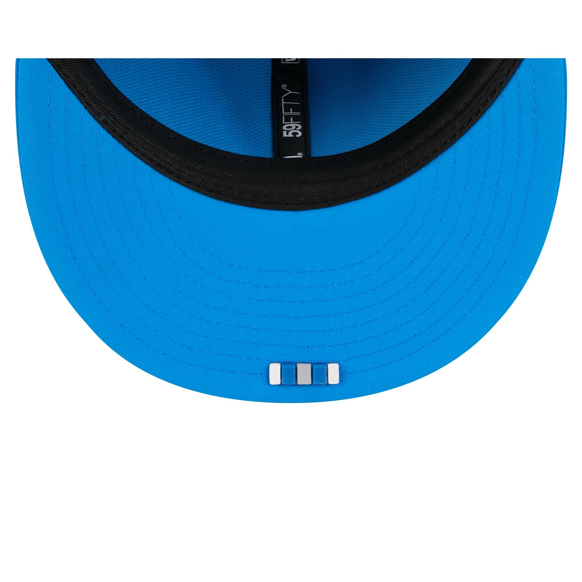 Detroit Lions 2025 Sideline Hot Weather 59FIFTY Fitted Hat - Image 7