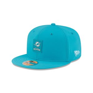 Miami Dolphins 2025 Sideline Hot Weather 59FIFTY Fitted Hat