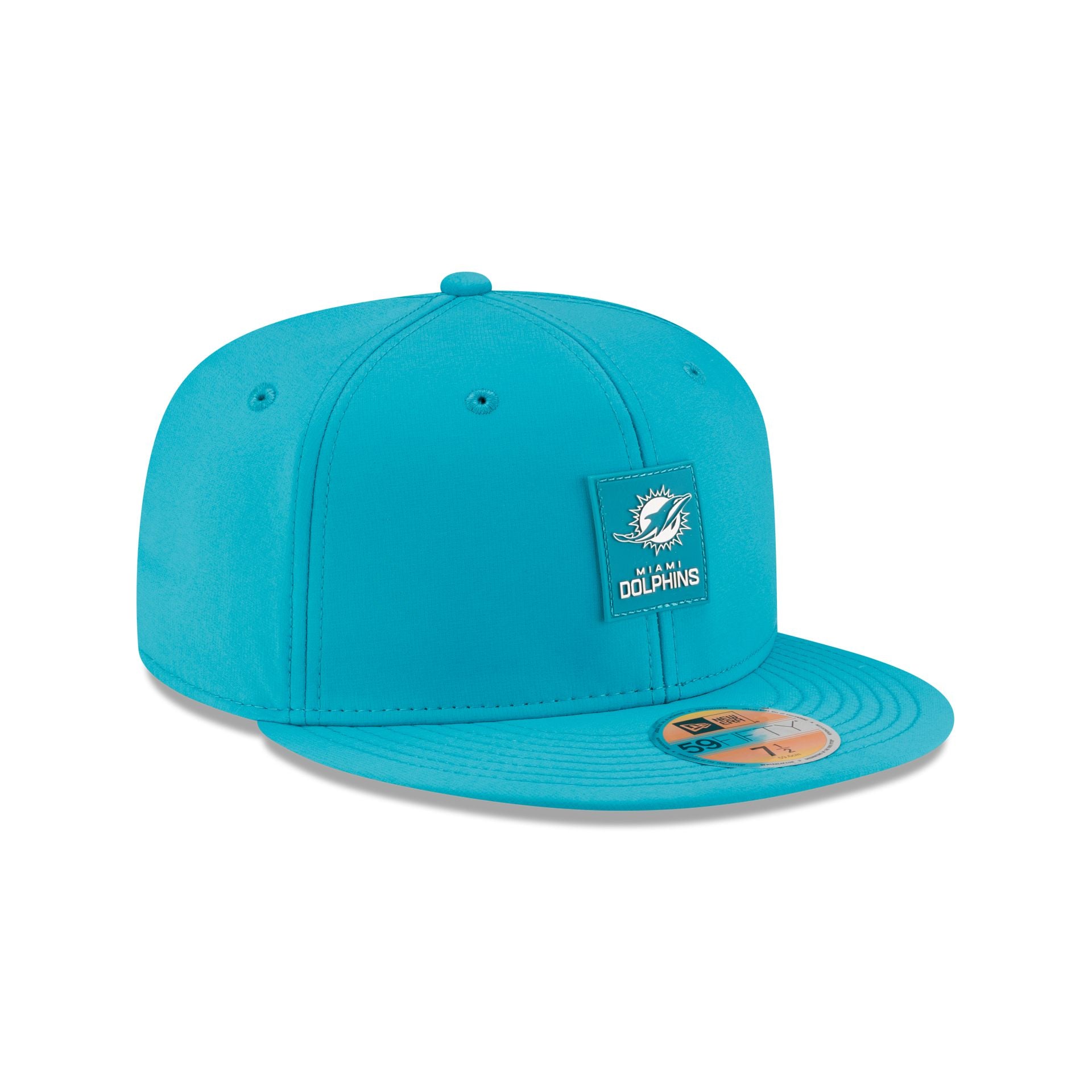 Miami Dolphins 2025 Sideline Hot Weather 59FIFTY Fitted Hat - Image 3