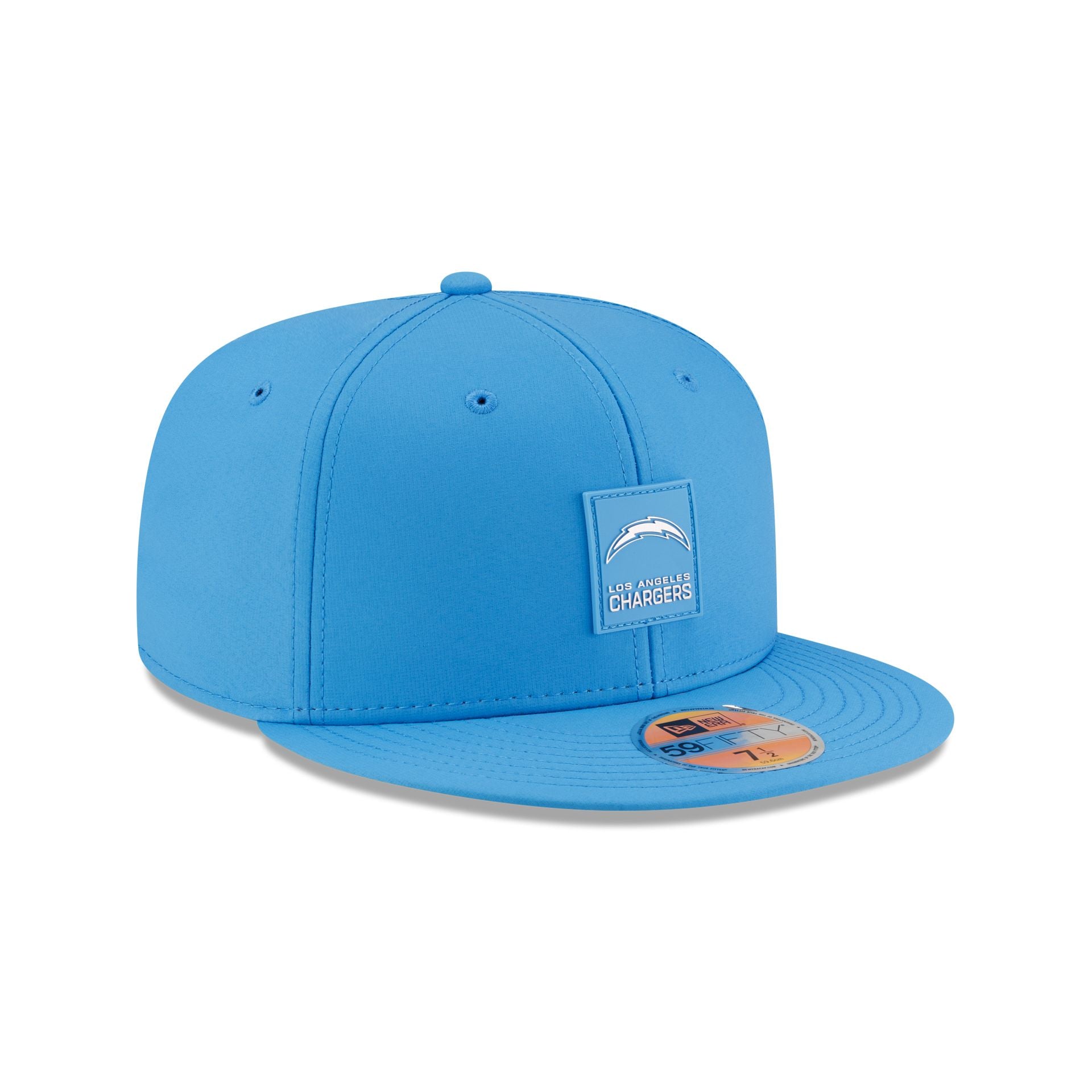 Los Angeles Chargers 2025 Sideline Hot Weather 59FIFTY Fitted Hat - Image 3