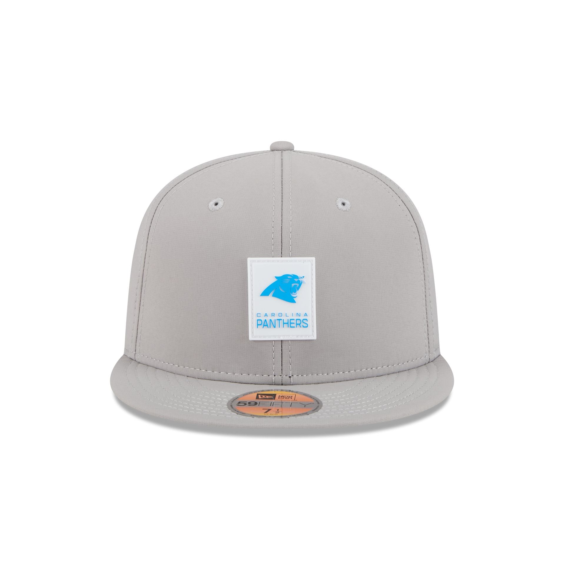 Carolina Panthers 2025 Sideline Hot Weather Gray 59FIFTY Fitted Hat - Image 2