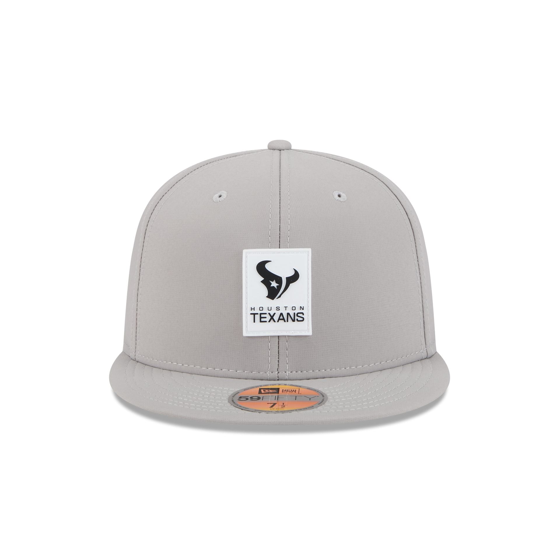 Houston Texans 2025 Sideline Hot Weather Gray 59FIFTY Fitted Hat - Image 2