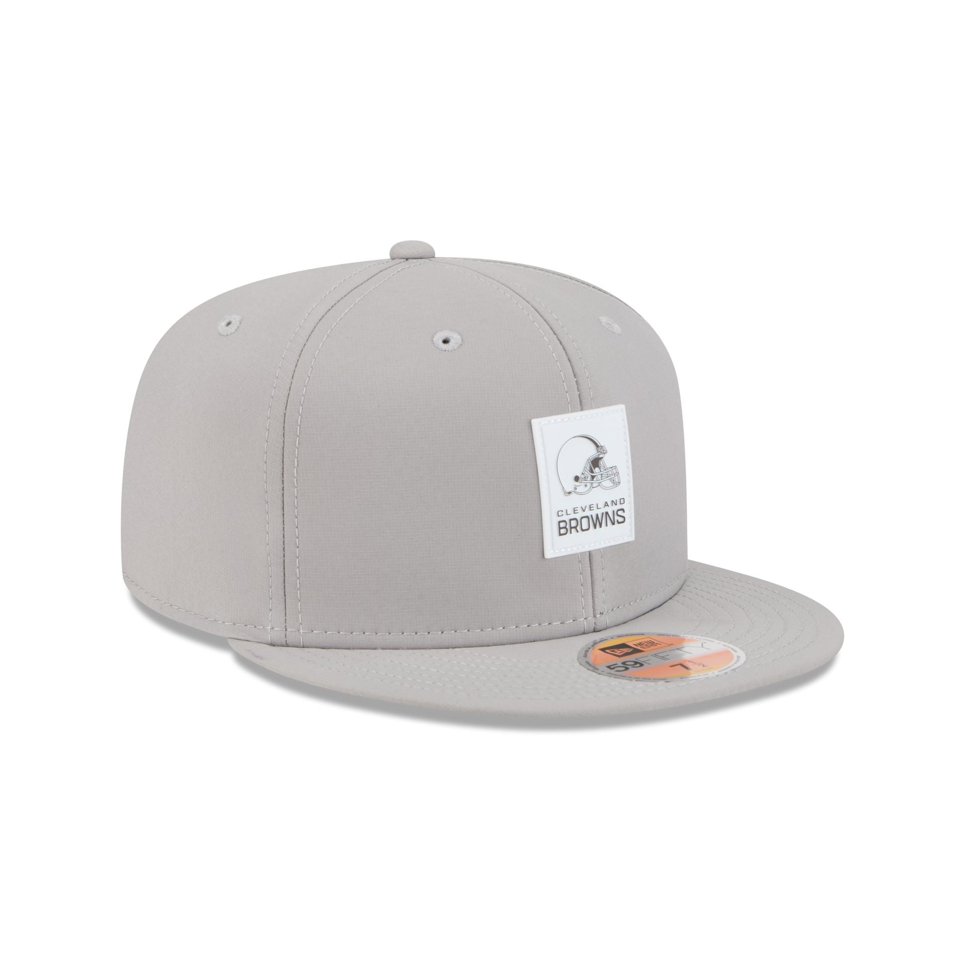 Cleveland Browns 2025 Sideline Hot Weather Gray 59FIFTY Fitted Hat - Image 3