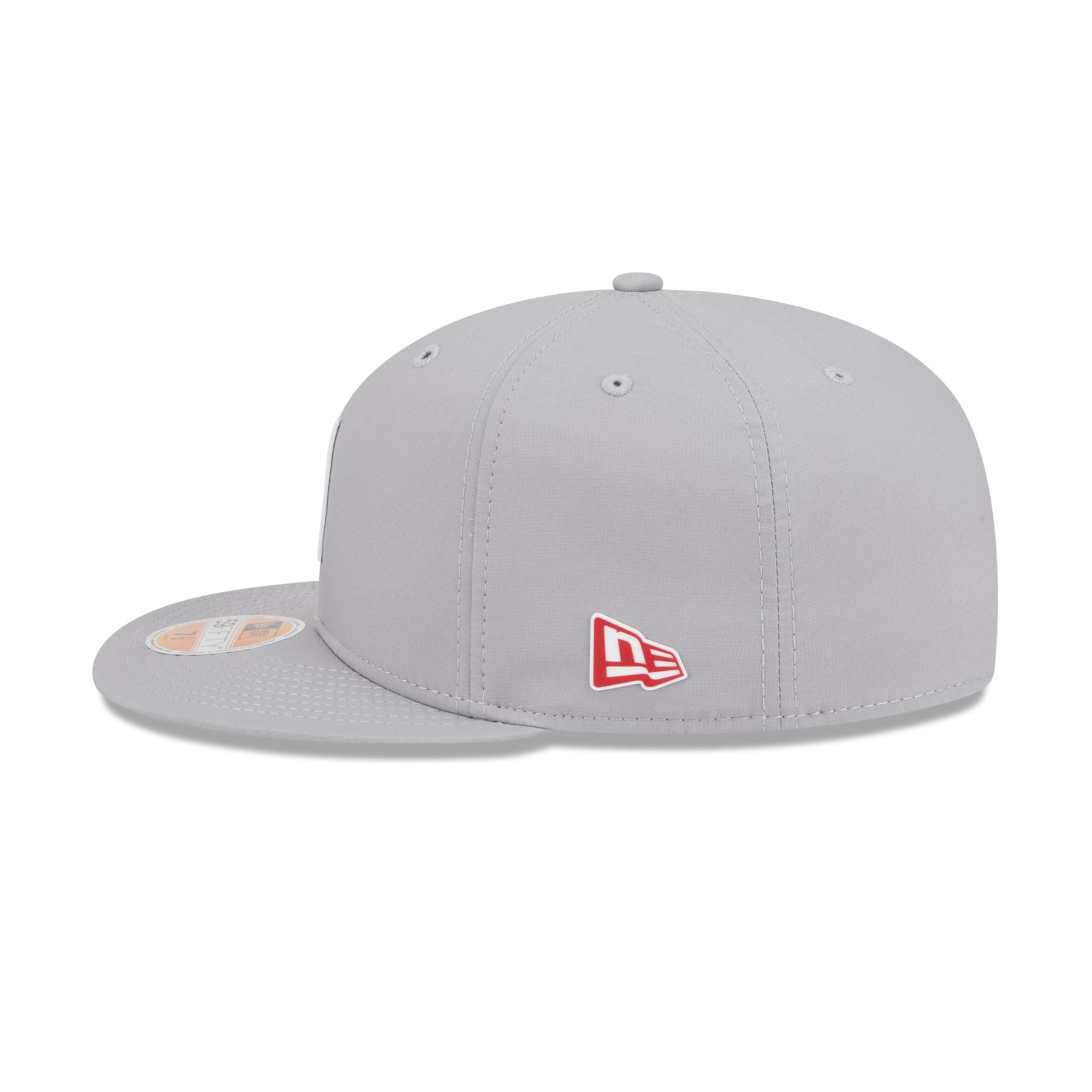 San Francisco 49ers 2025 Sideline Hot Weather Gray 59FIFTY Fitted Hat - Image 4